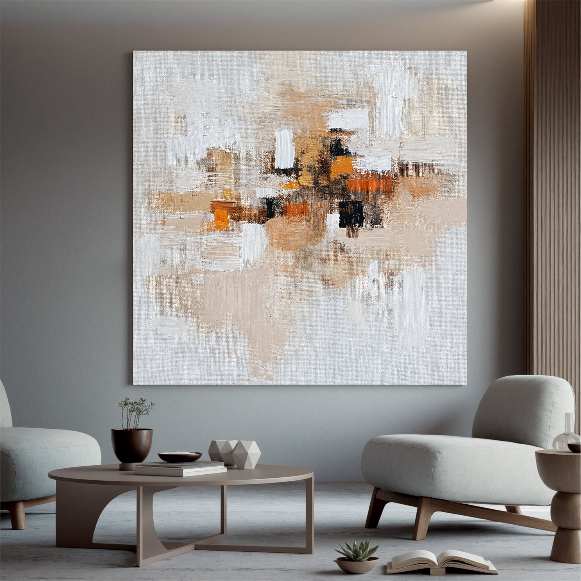 Plaster-art-texture-painting Art #ZY100