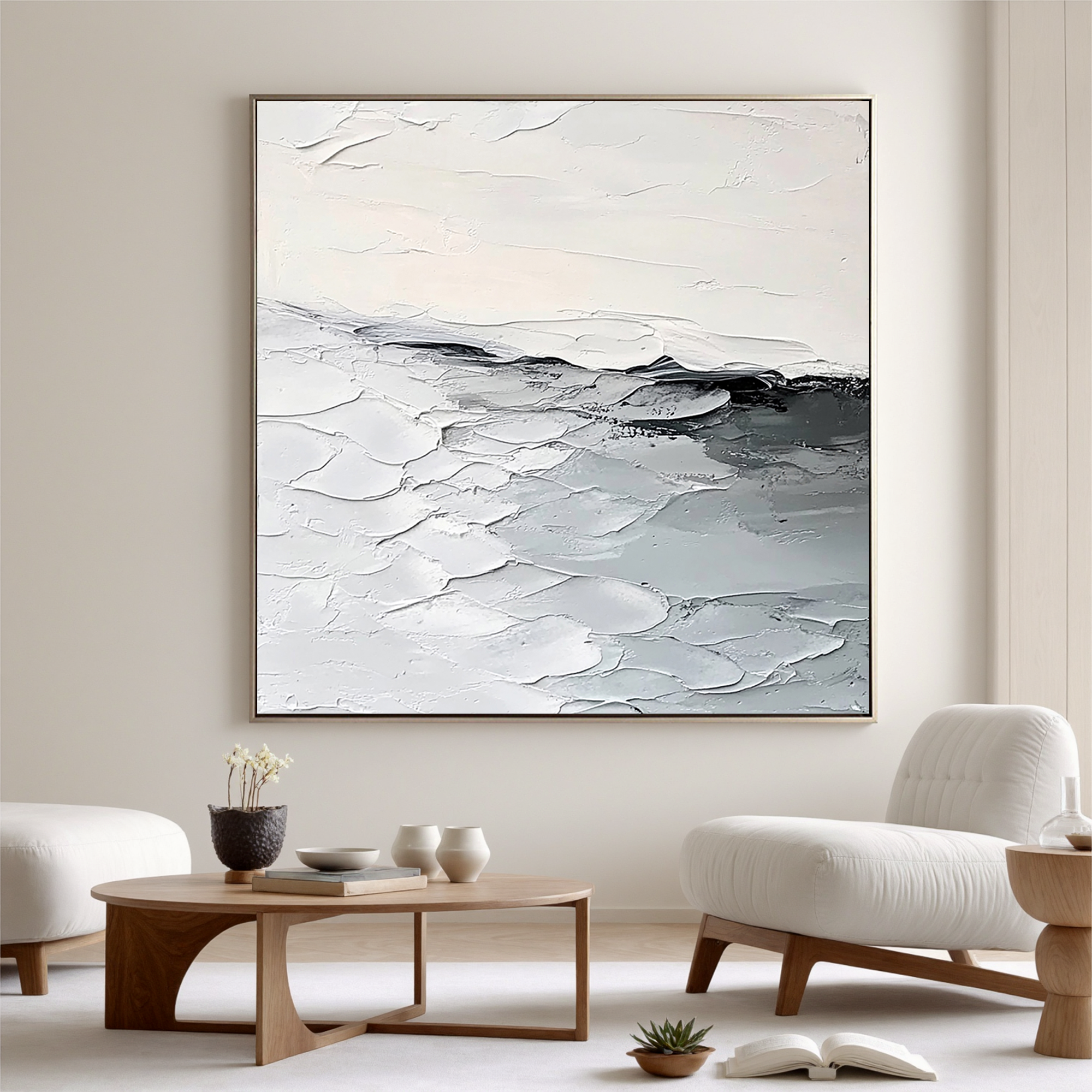 Plaster-art-texture-painting Art #ZY028