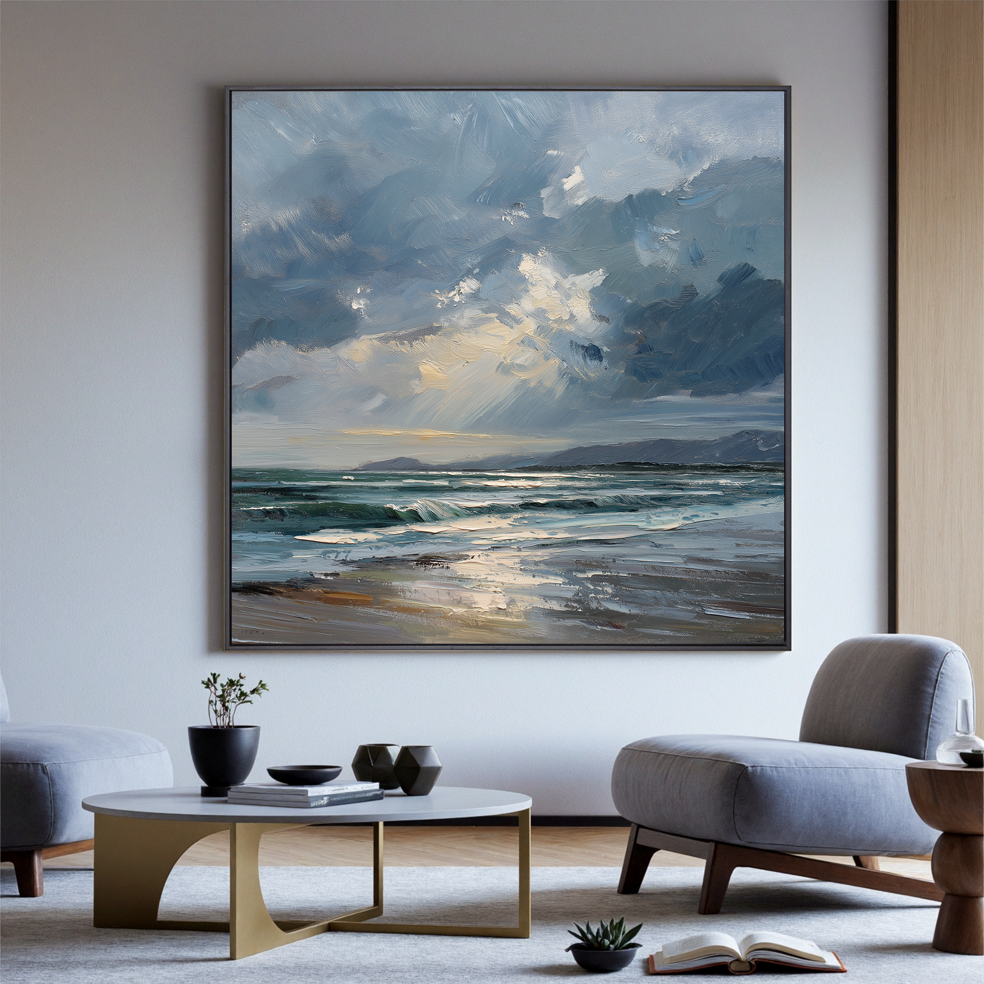 Ocean & Sky Art #ZY017