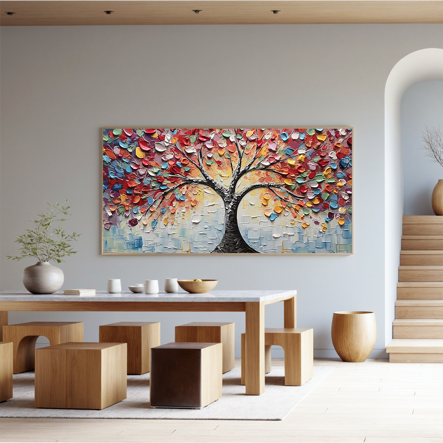 Flower-tree Art #ZY 653