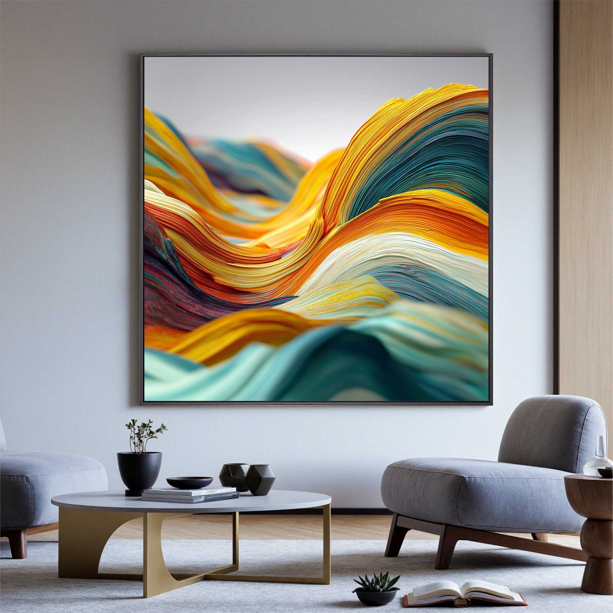 Colorful-painting Art #ZY055