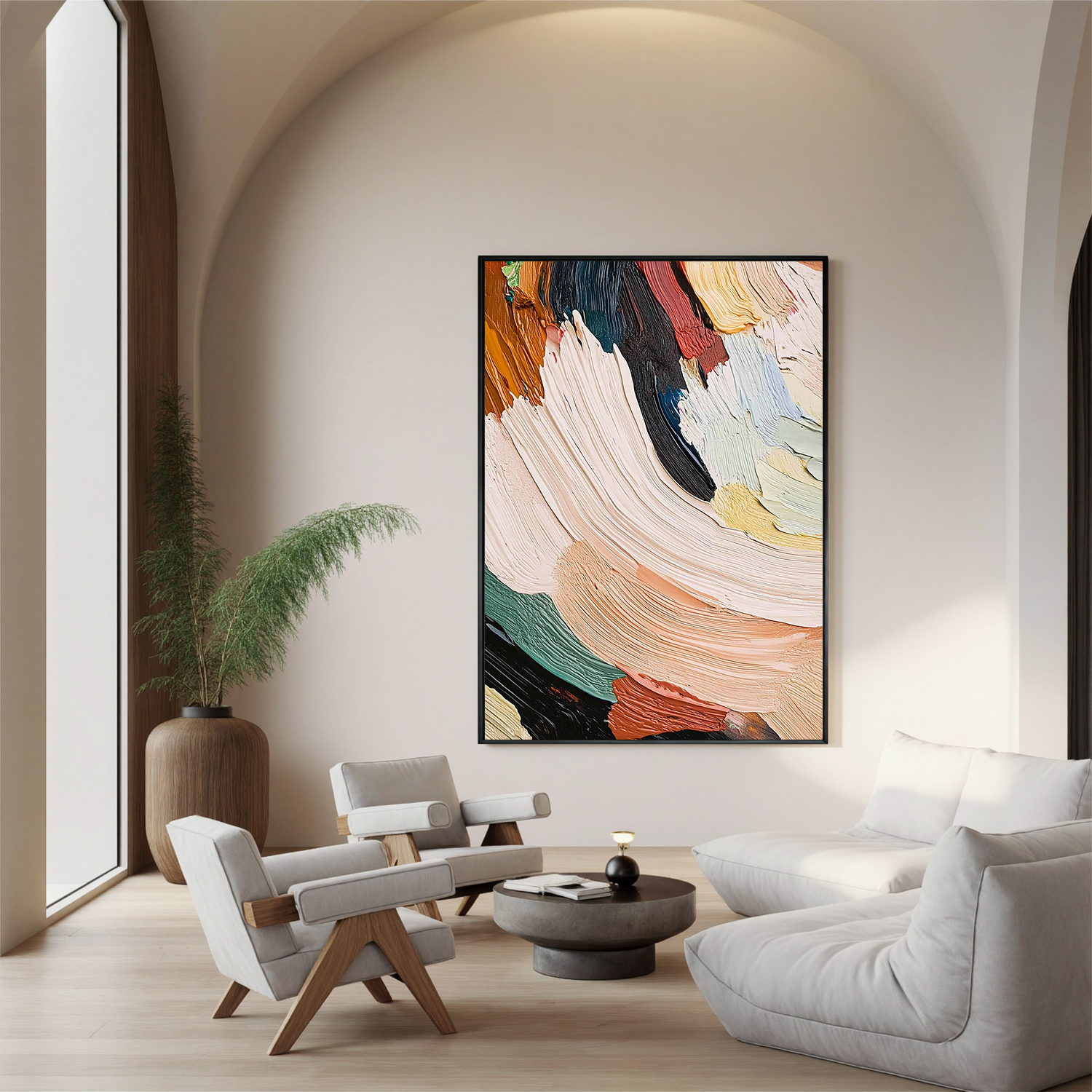 Plaster-texture-art #ZY 438