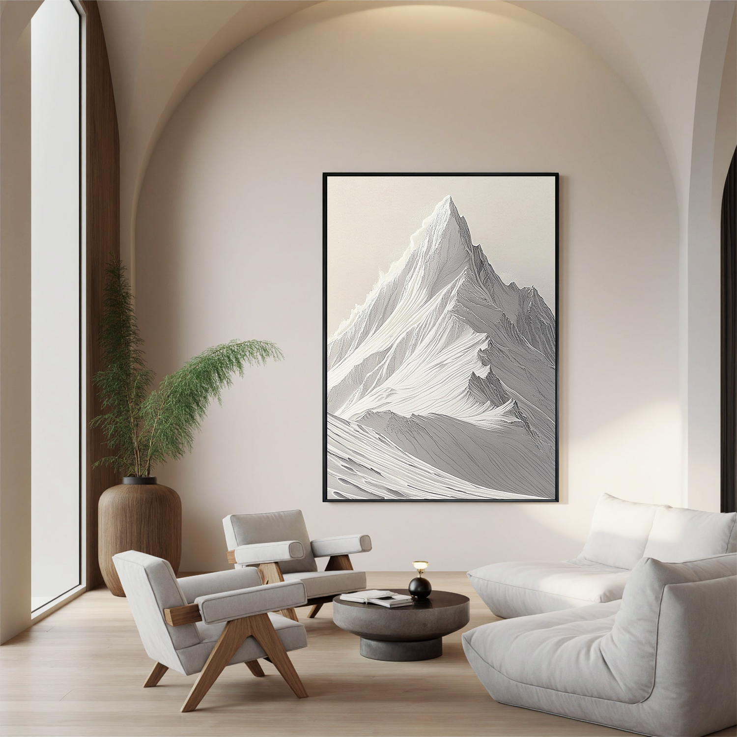 Mountains-valley Art #ZY 447