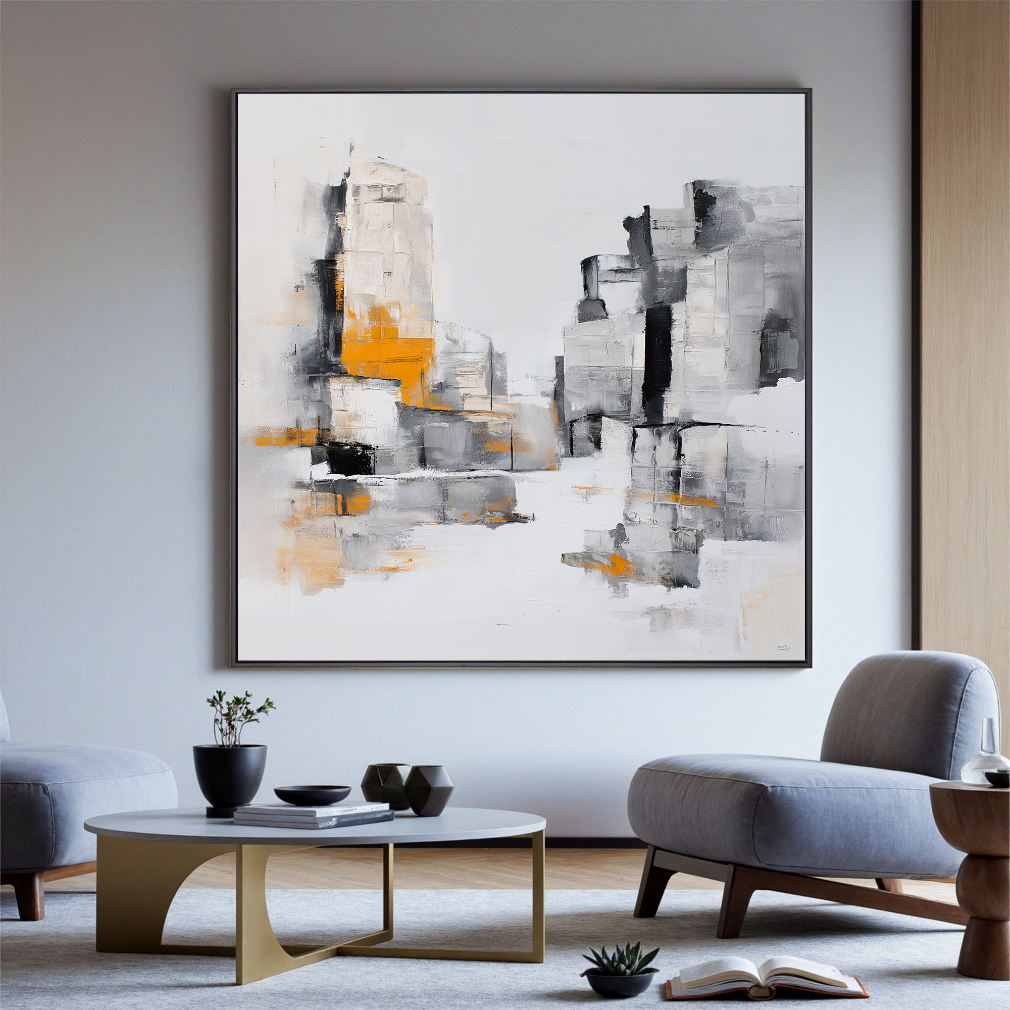 Plaster-art-texture-painting Art #ZY060