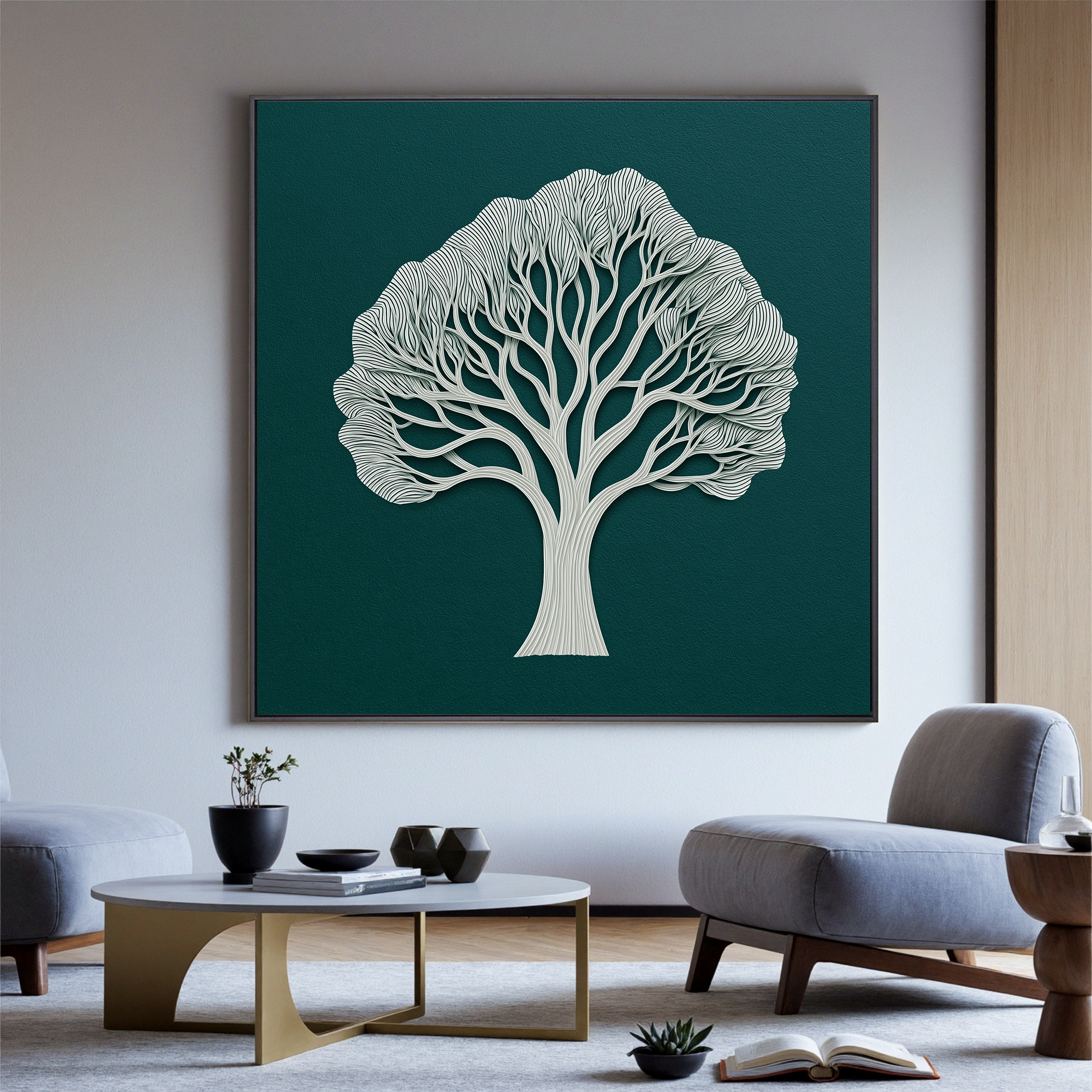 Flower-tree Art #ZY058