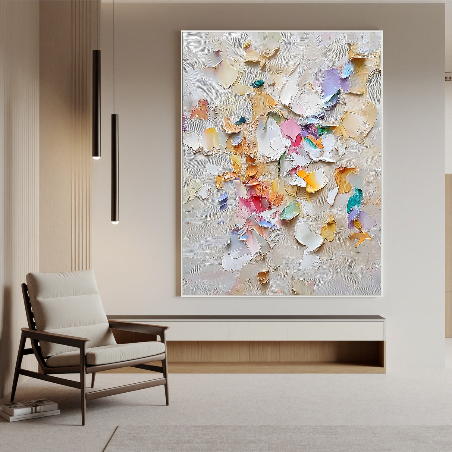 Plaster-texture-art #ZY 357