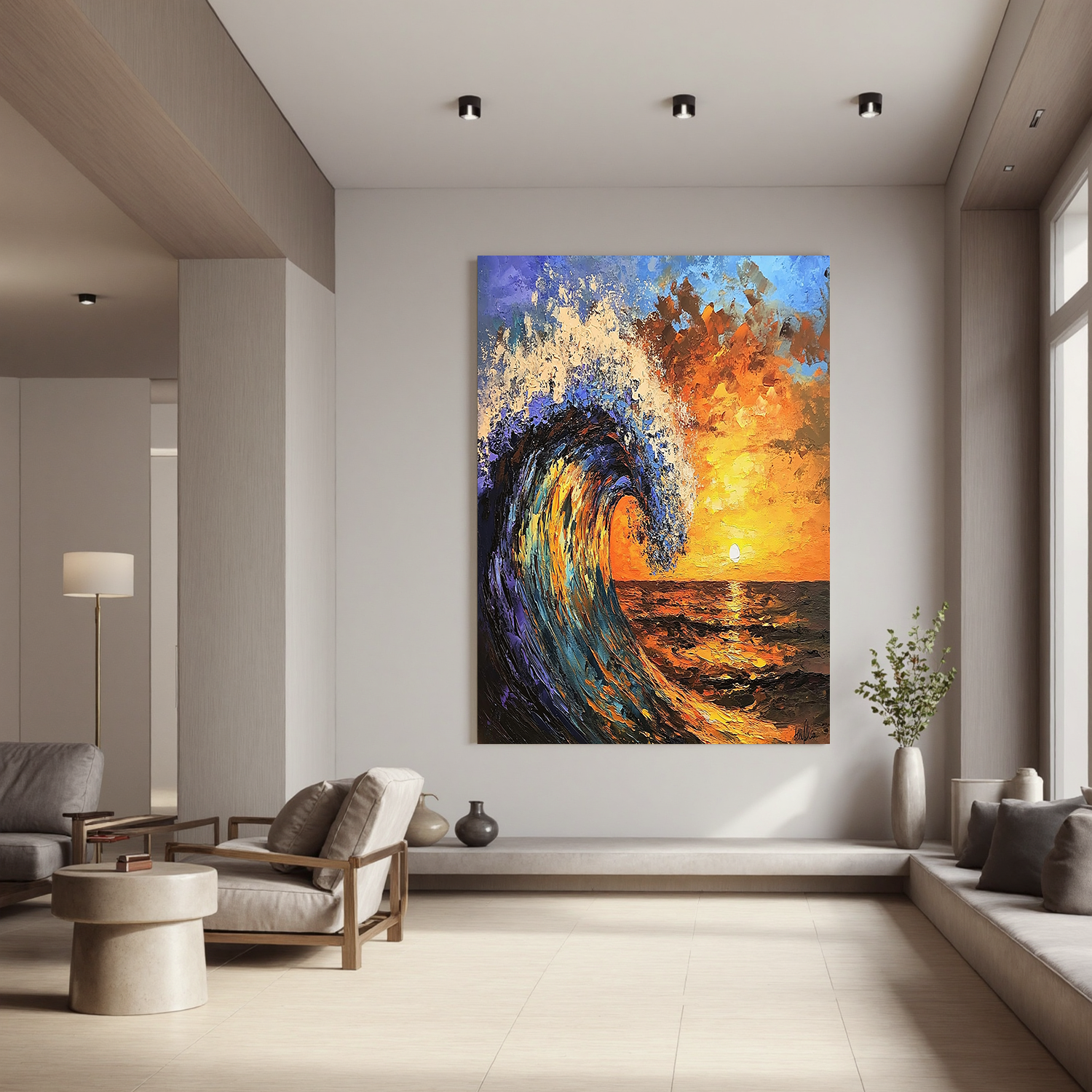 Ocean-sky Art #ZY 618