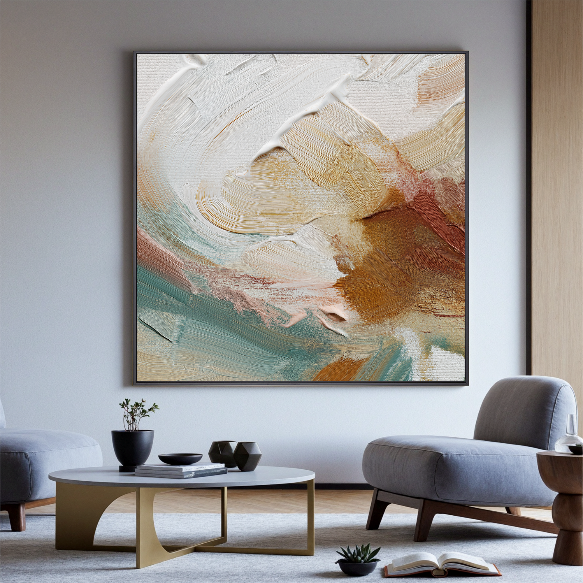 Plaster-art-texture-painting Art #ZY287