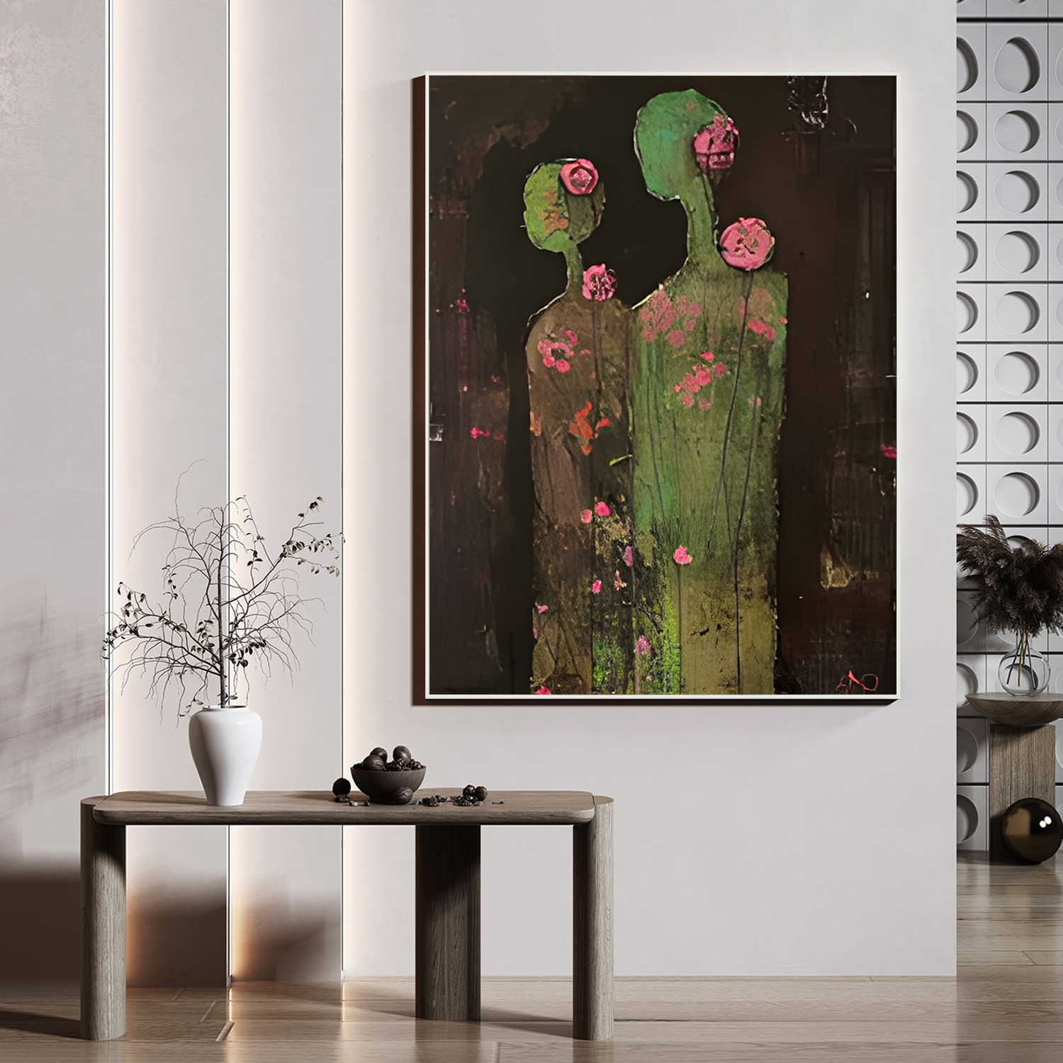 Flower-tree Art #ZY 572