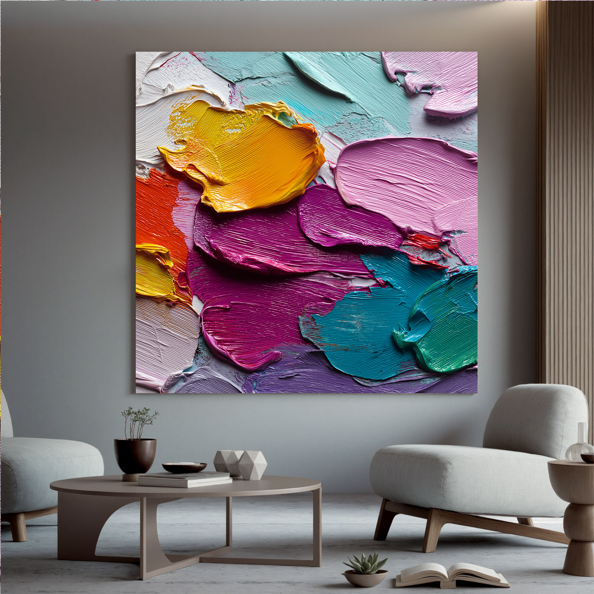 Colorful-painting Art #ZY134