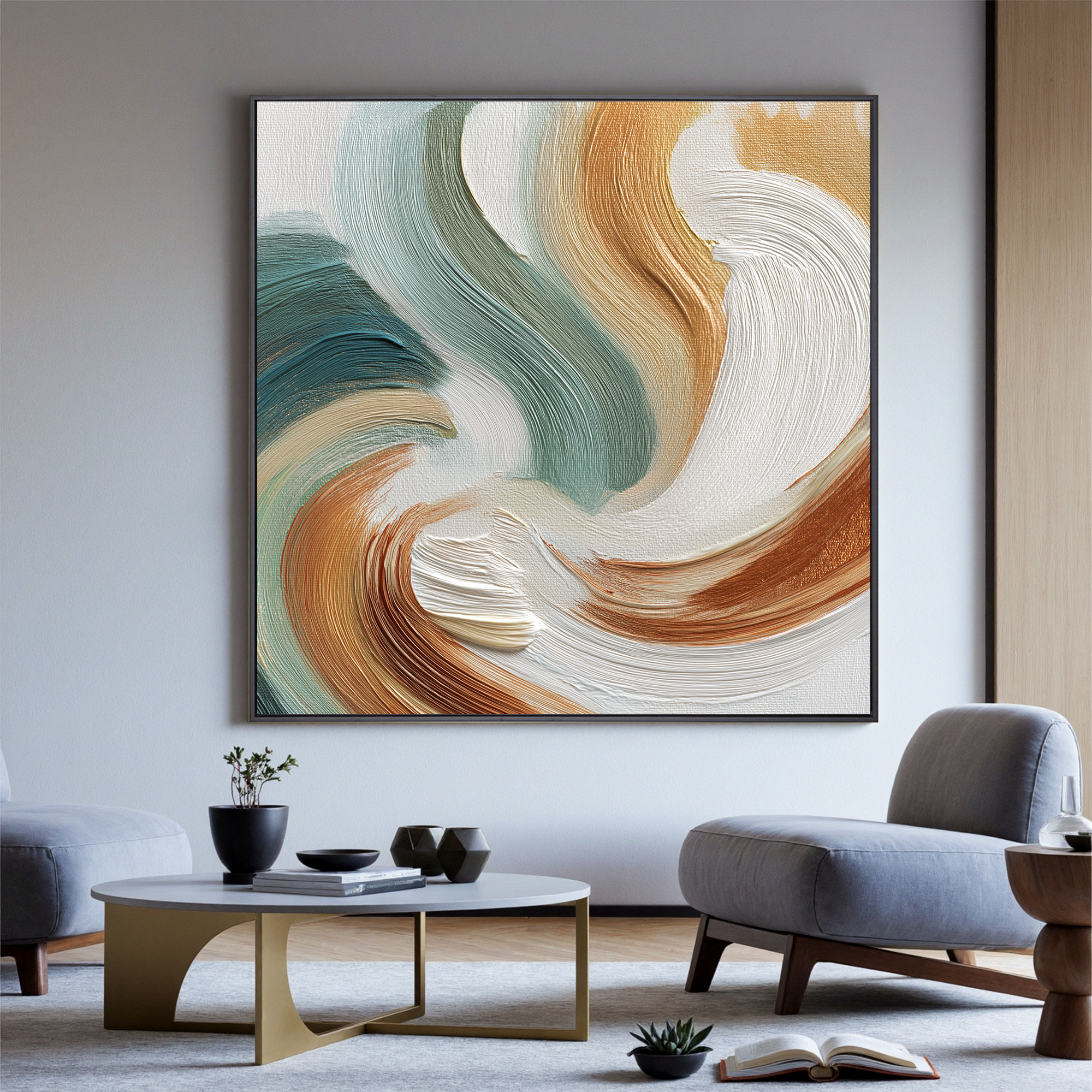 Plaster-art-texture-painting Art #ZY117