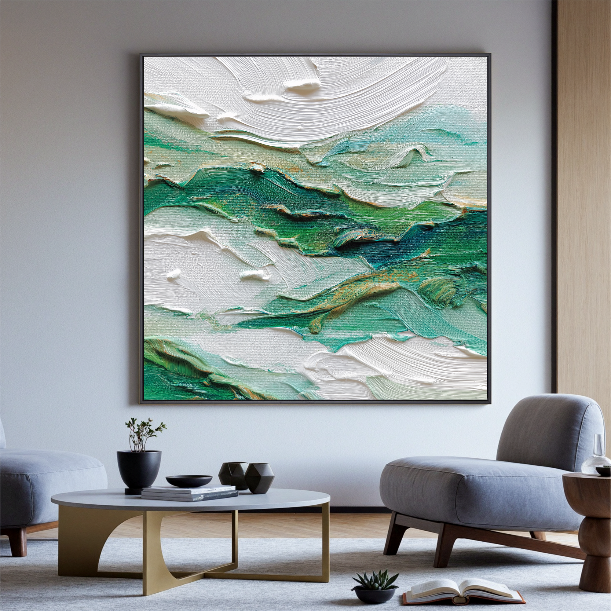 Plaster-art-texture-painting Art #ZY278