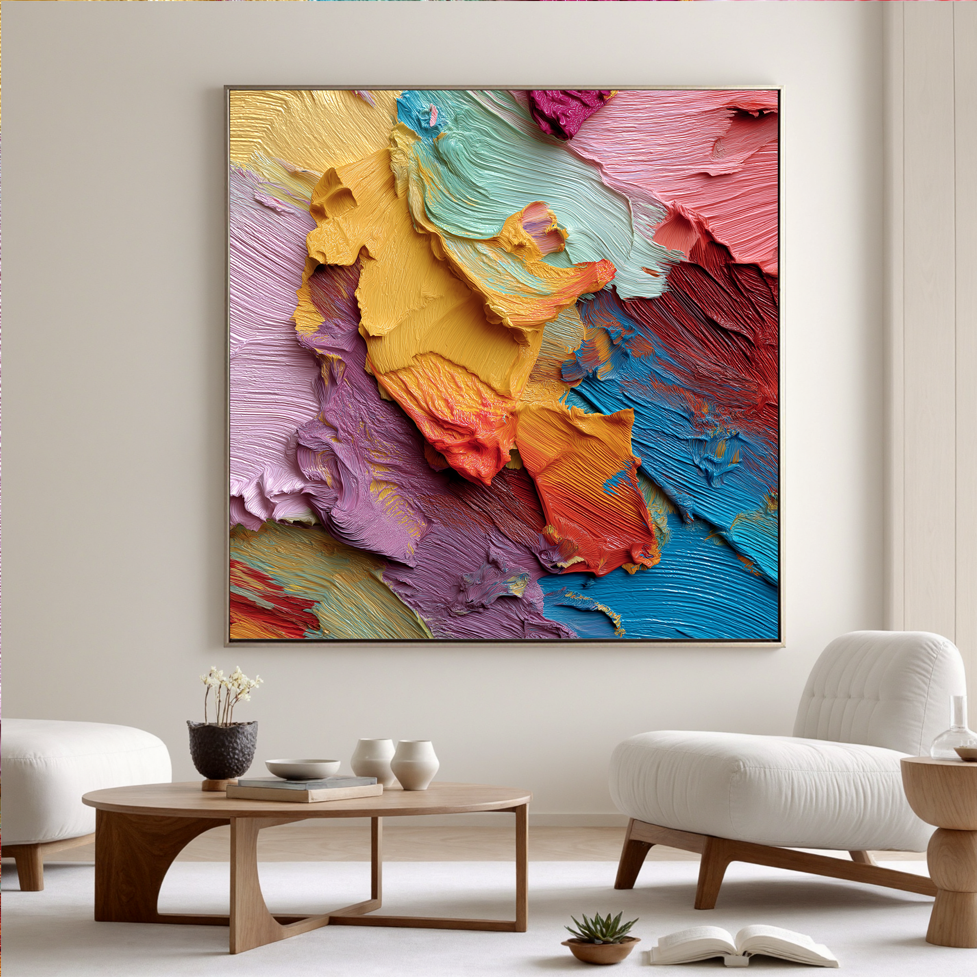 Colorful-painting Art #ZY135