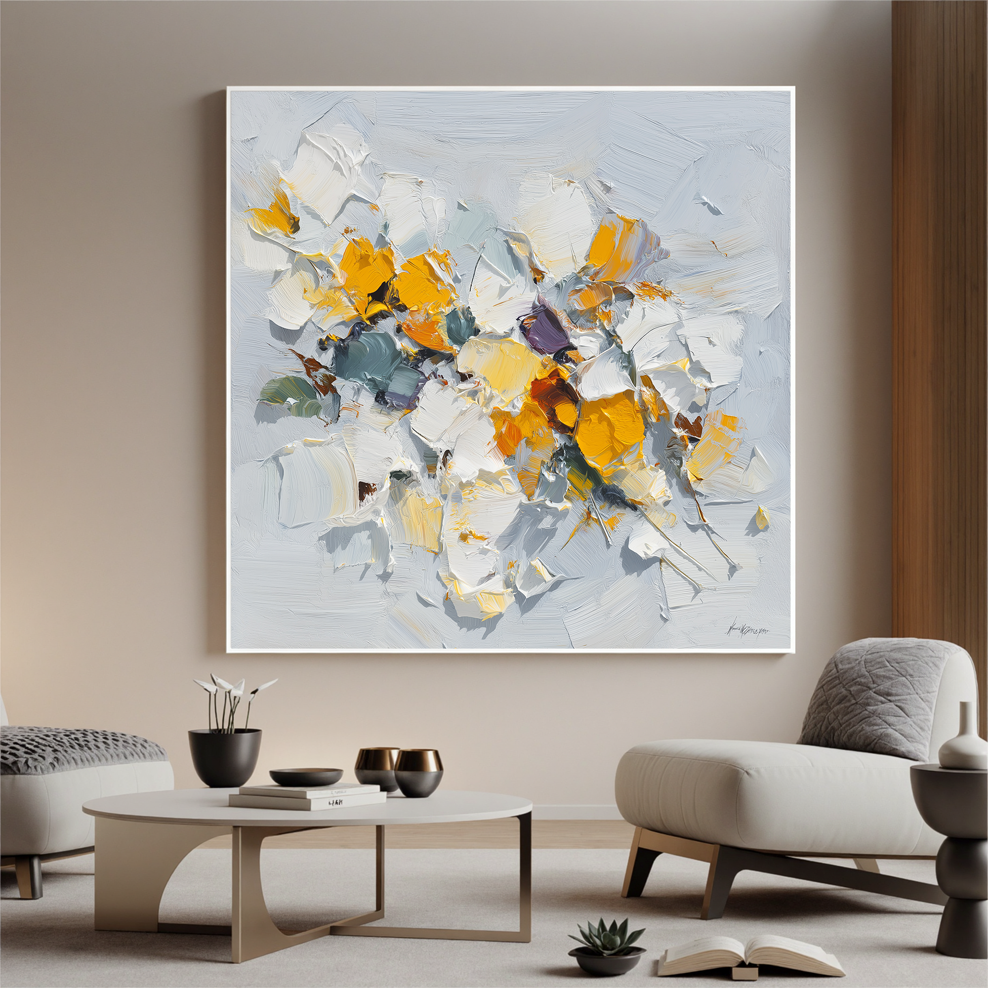 Plaster-art-texture-painting Art #ZY111