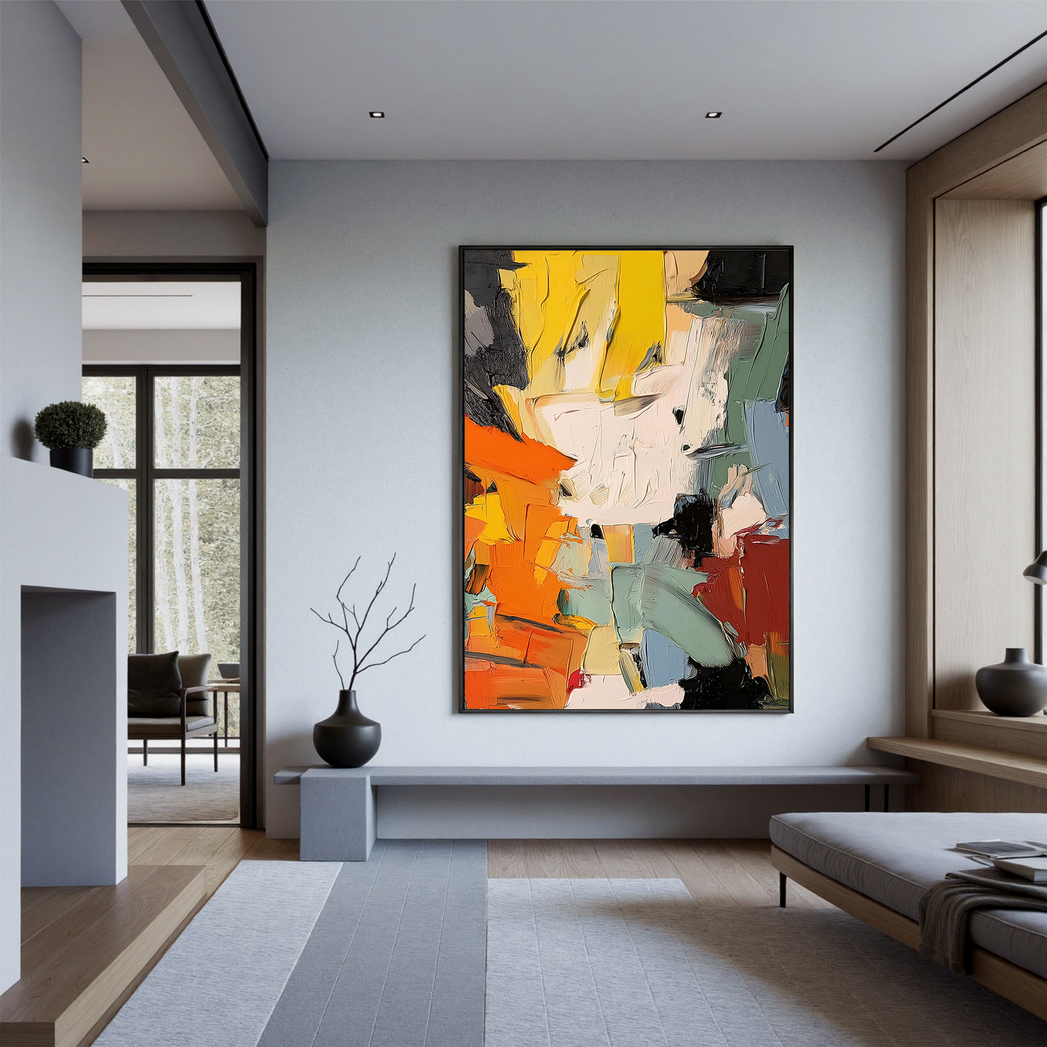 Plaster-texture-art #ZY 372