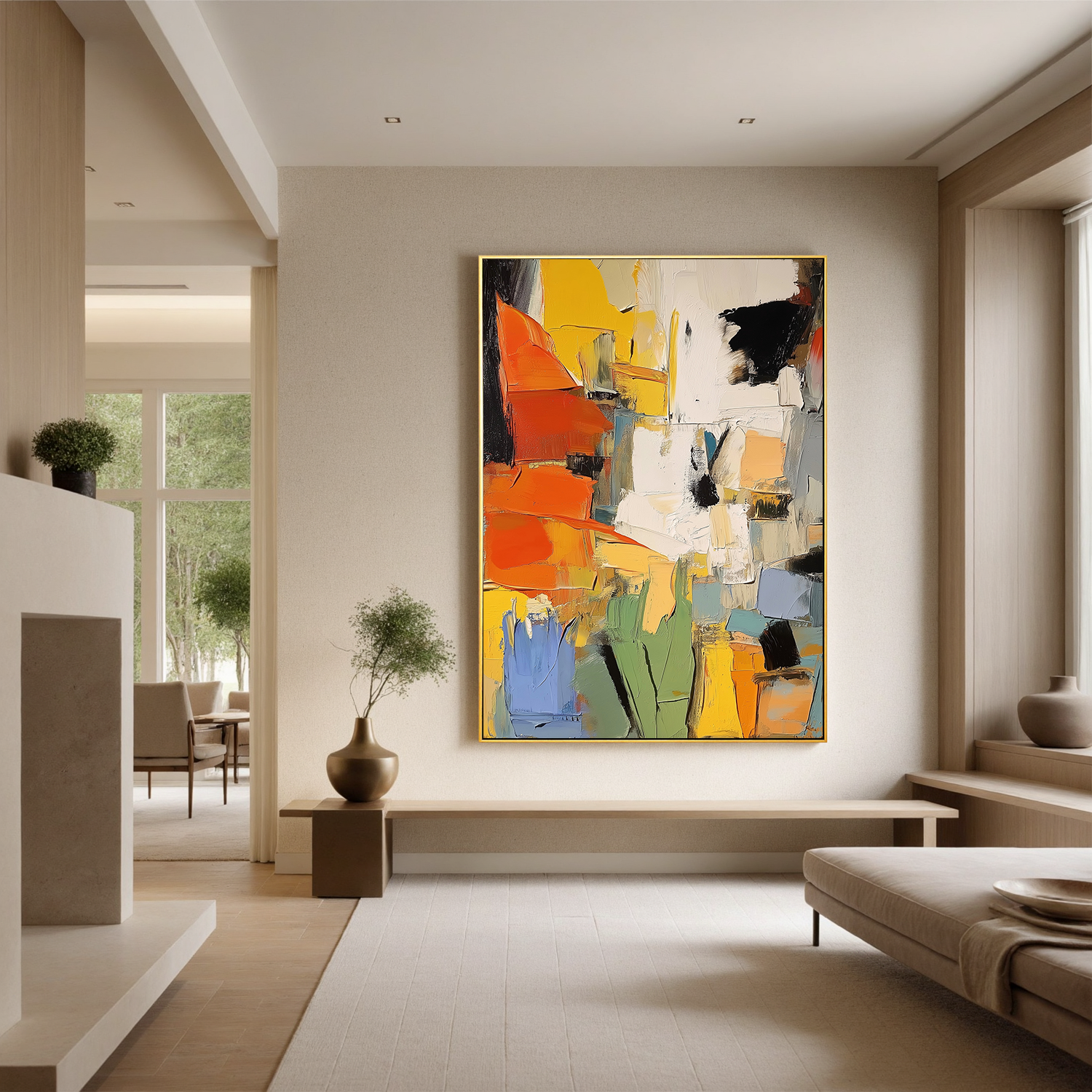 Plaster-texture-art #ZY 364