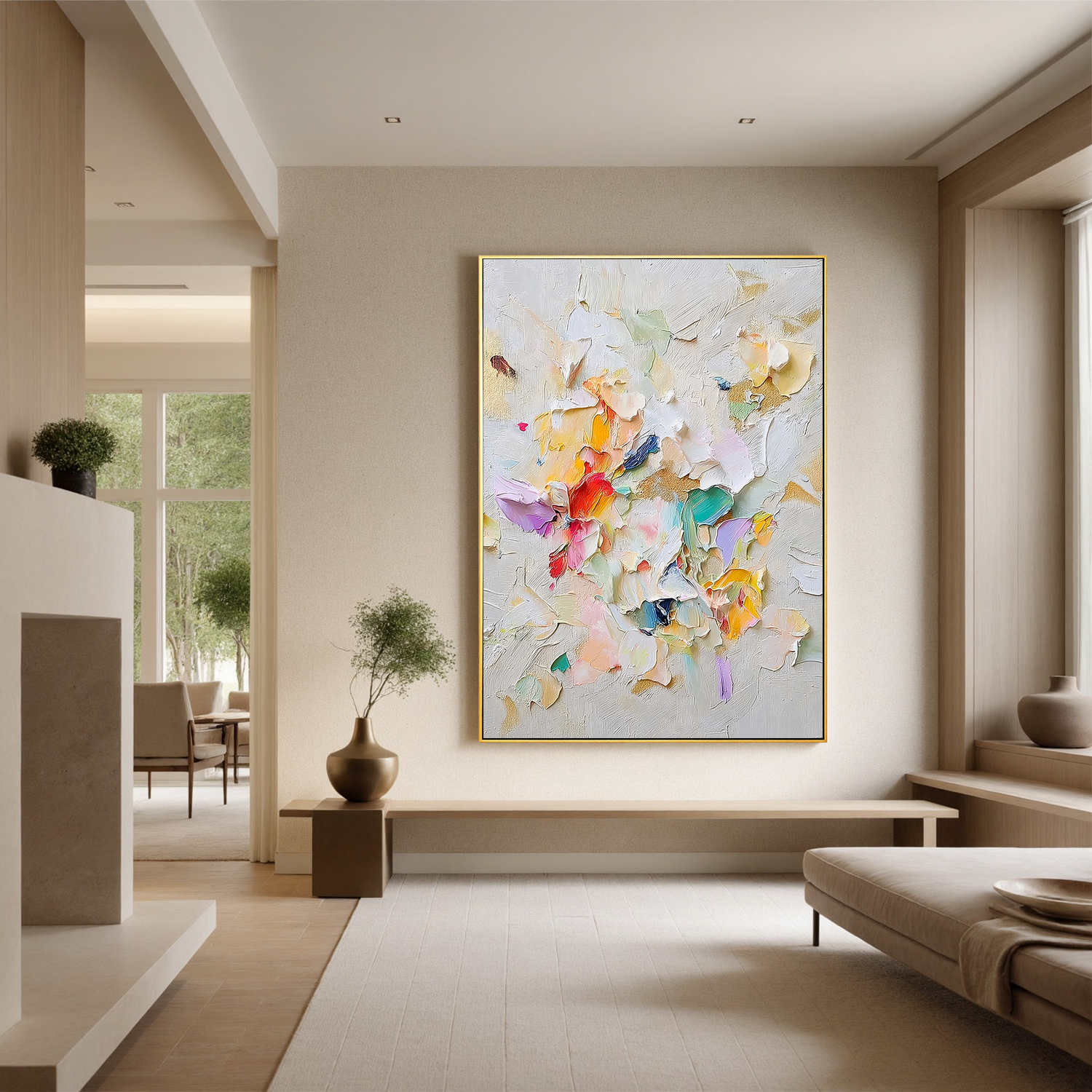 Plaster-texture-art #ZY 359