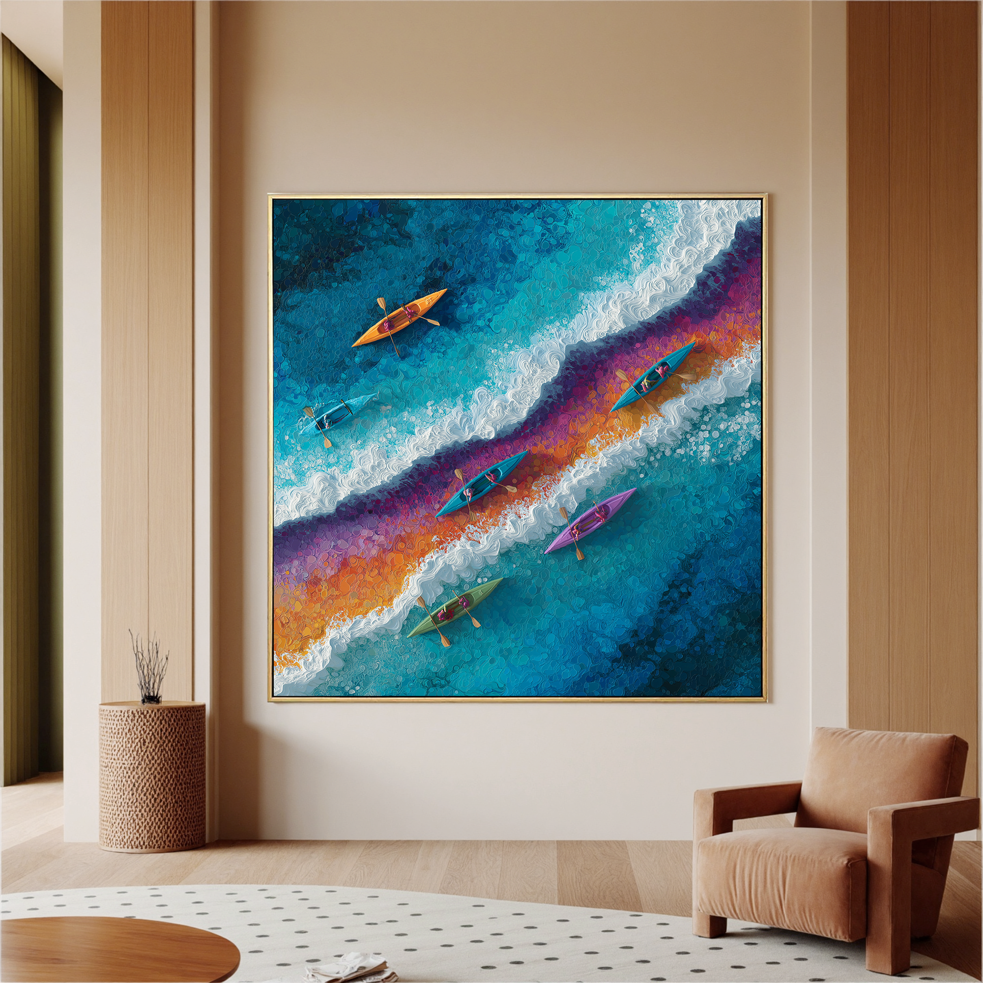 Ocean & Sky Art #ZY092