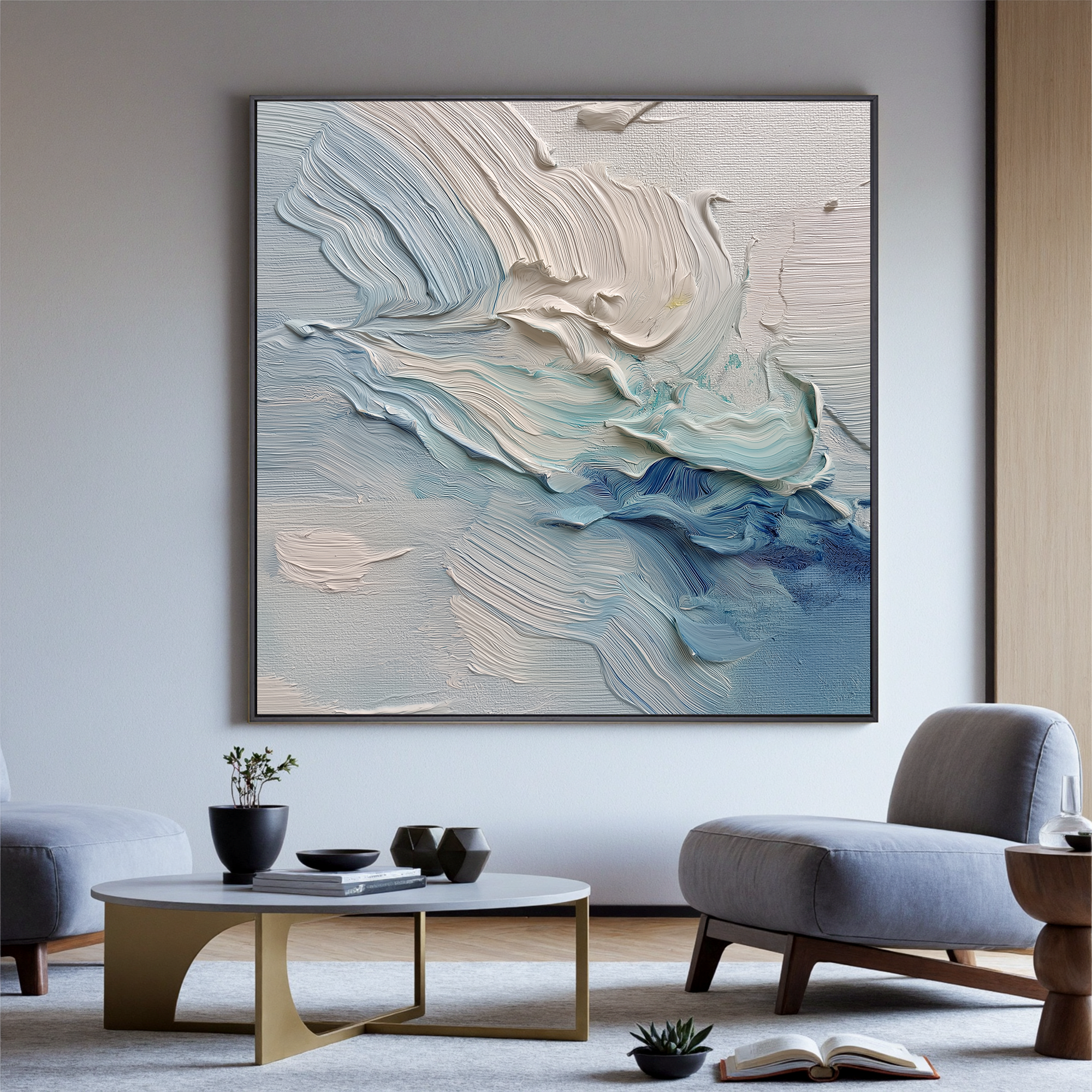 Plaster-art-texture-painting Art #ZY264