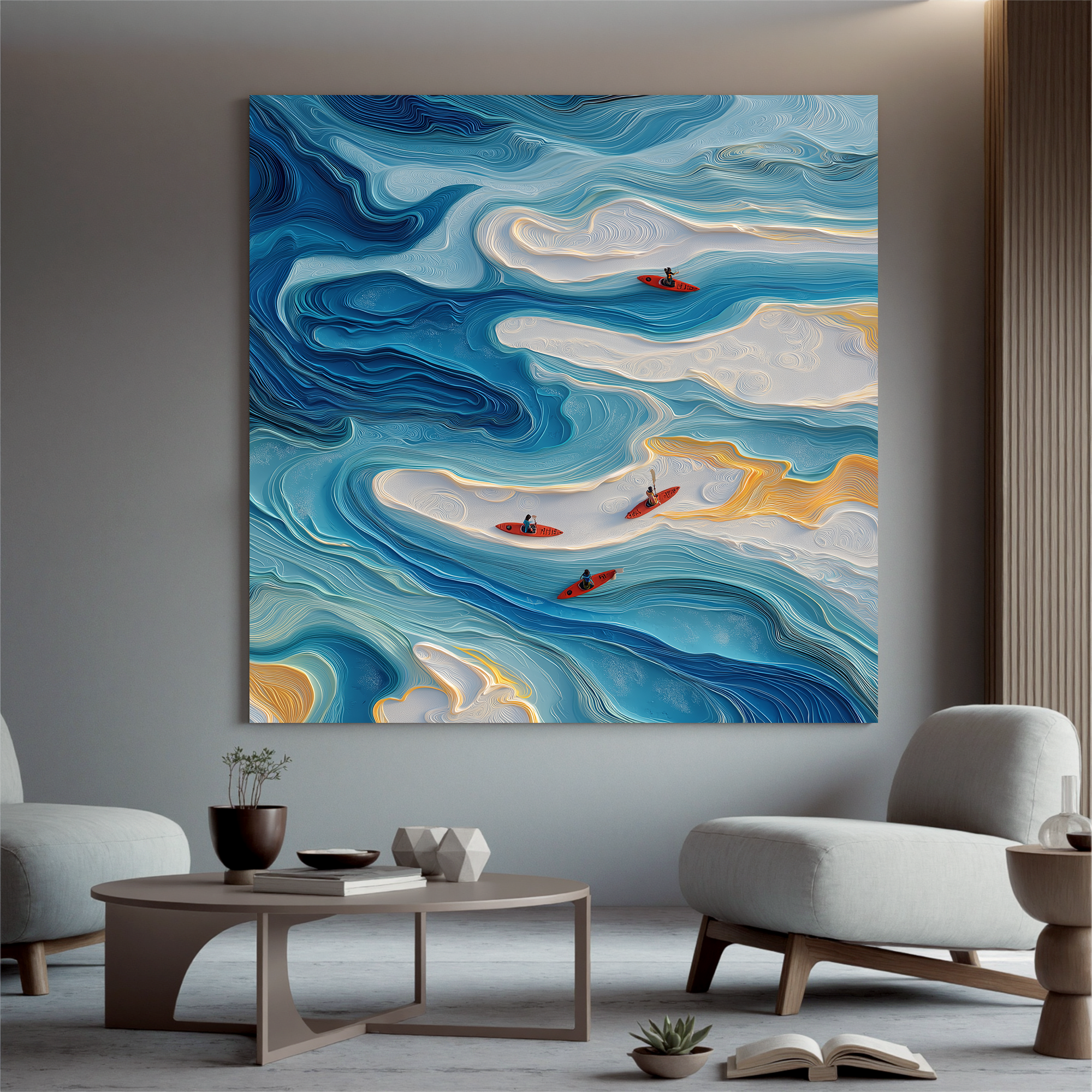 Ocean & Sky Art #ZY093