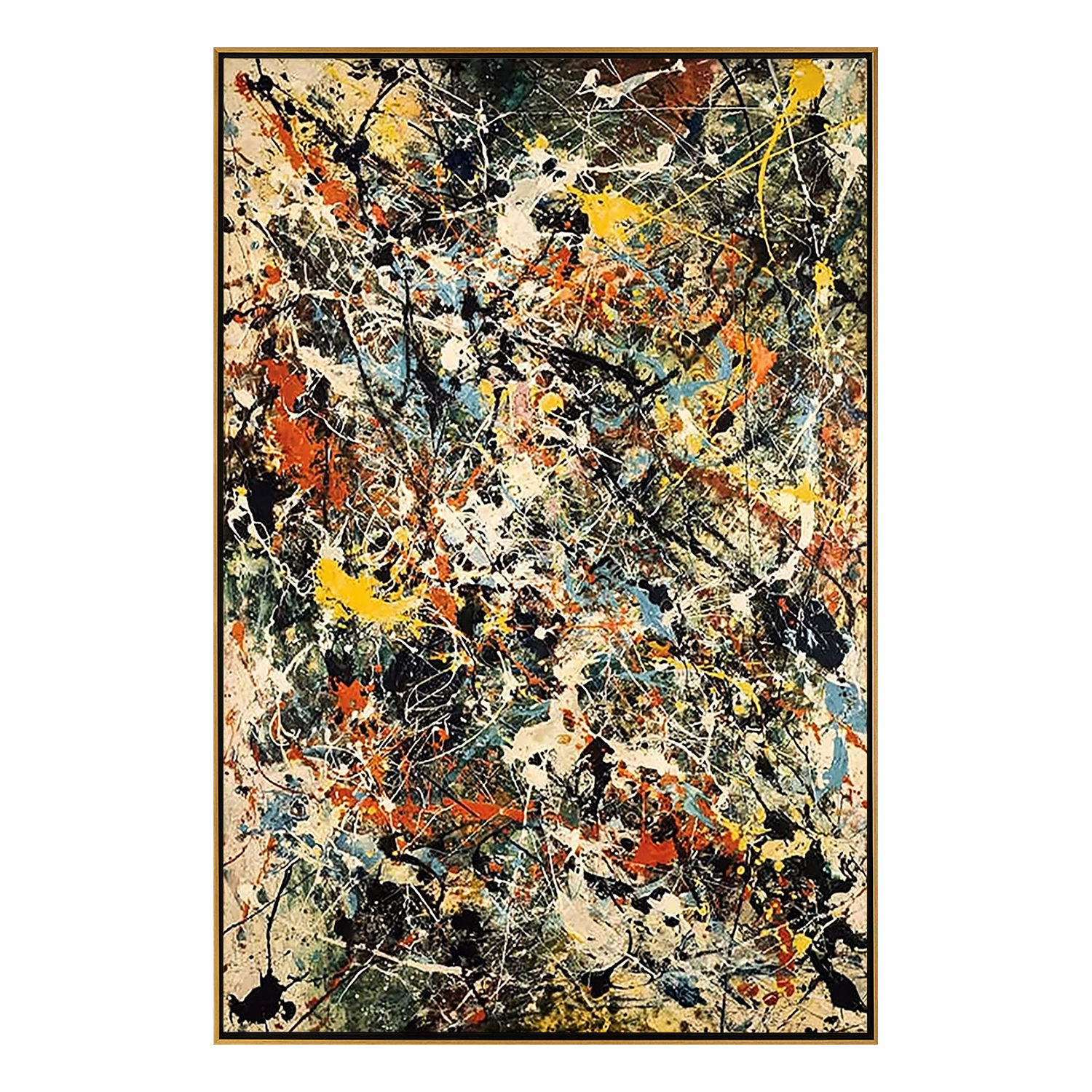 Pollock Art #ZY 392