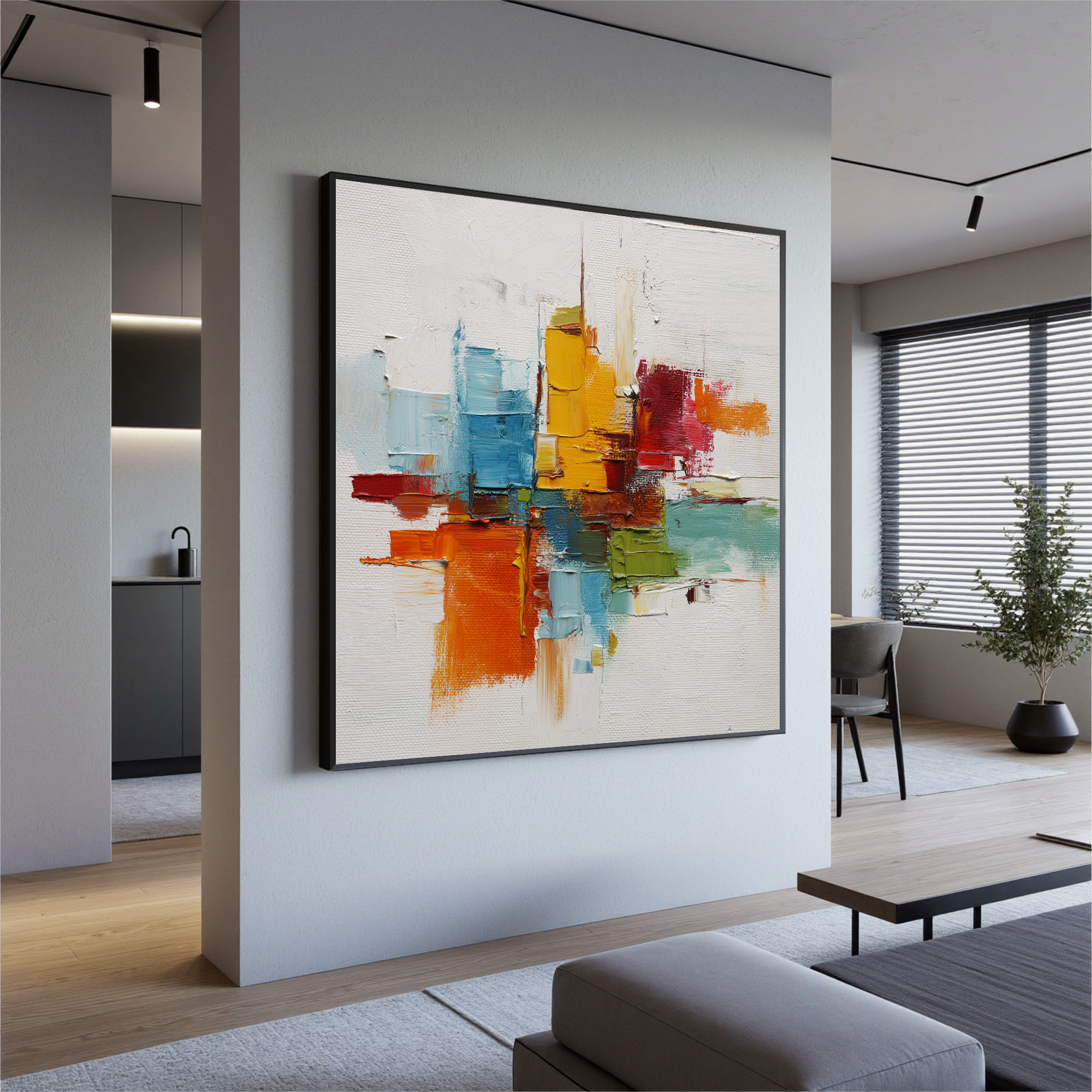 Plaster-art-texture-painting Art #ZY276