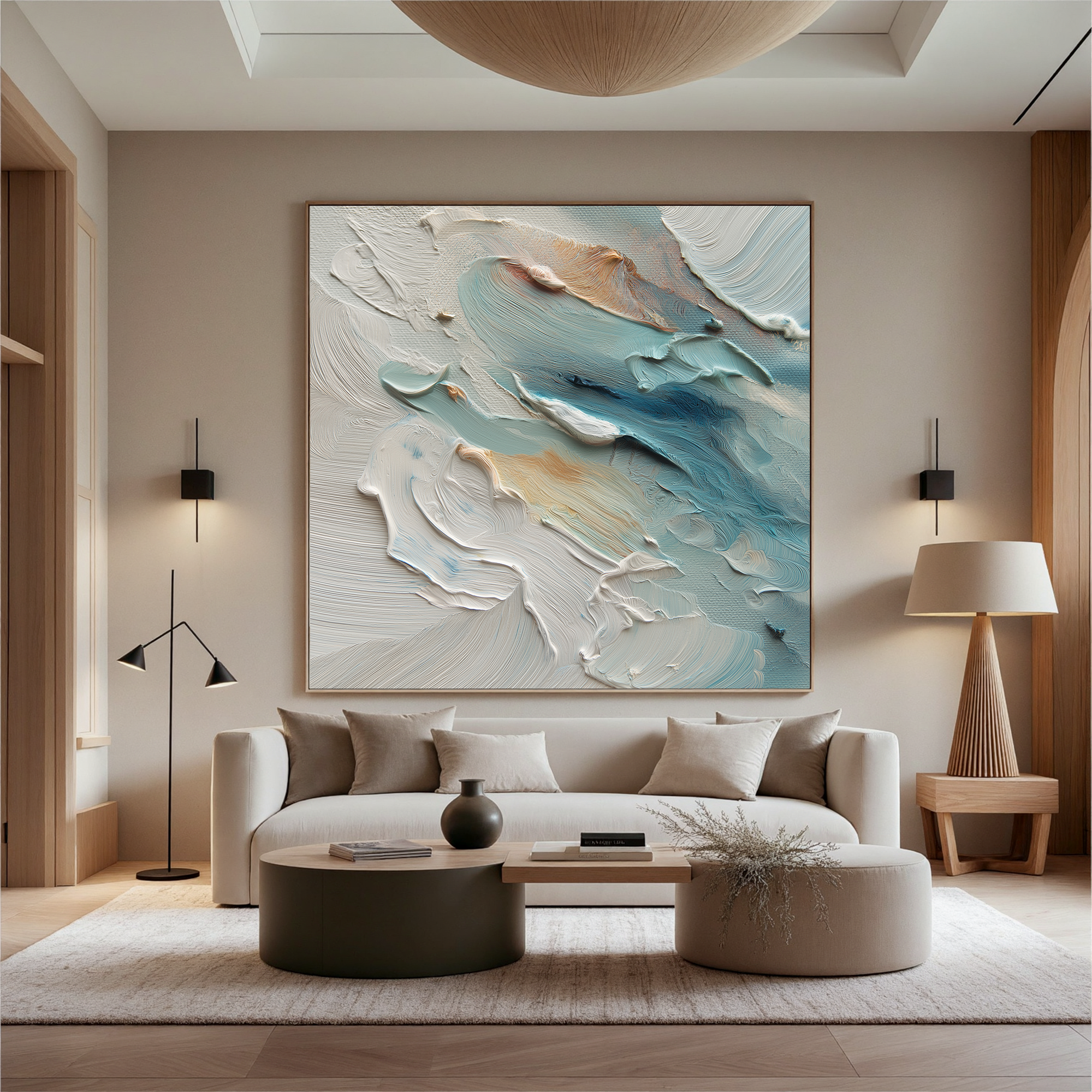 Plaster-art-texture-painting Art #ZY263