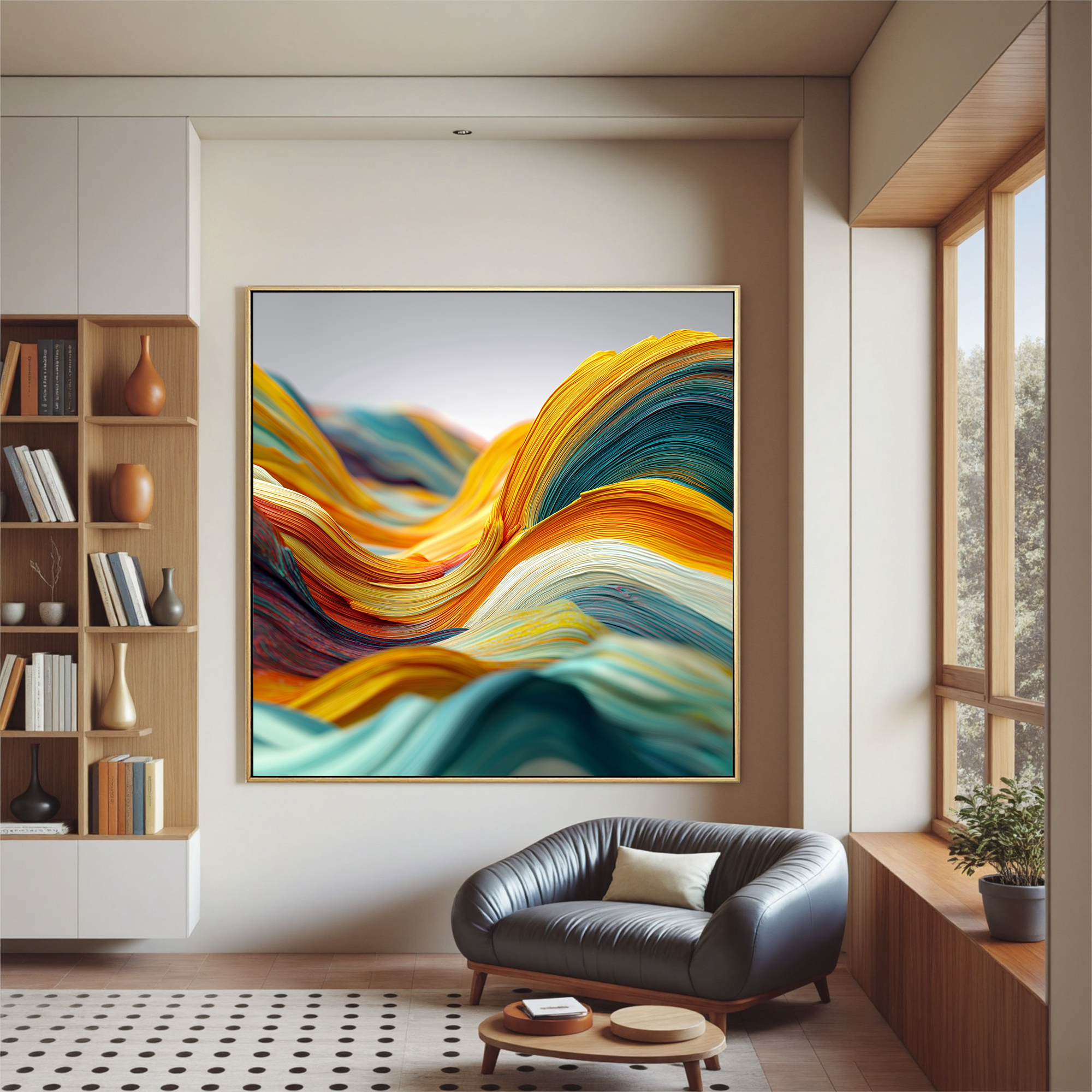 Colorful-painting Art #ZY055