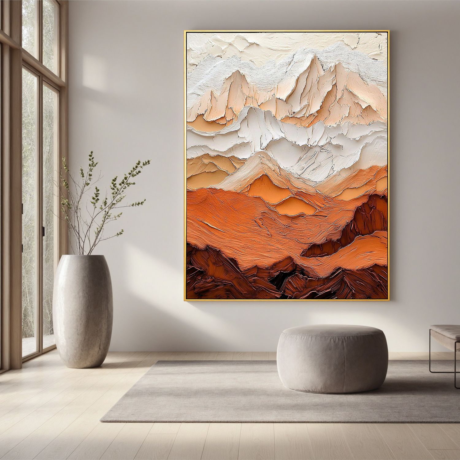 Mountains-valley Art #ZY 461