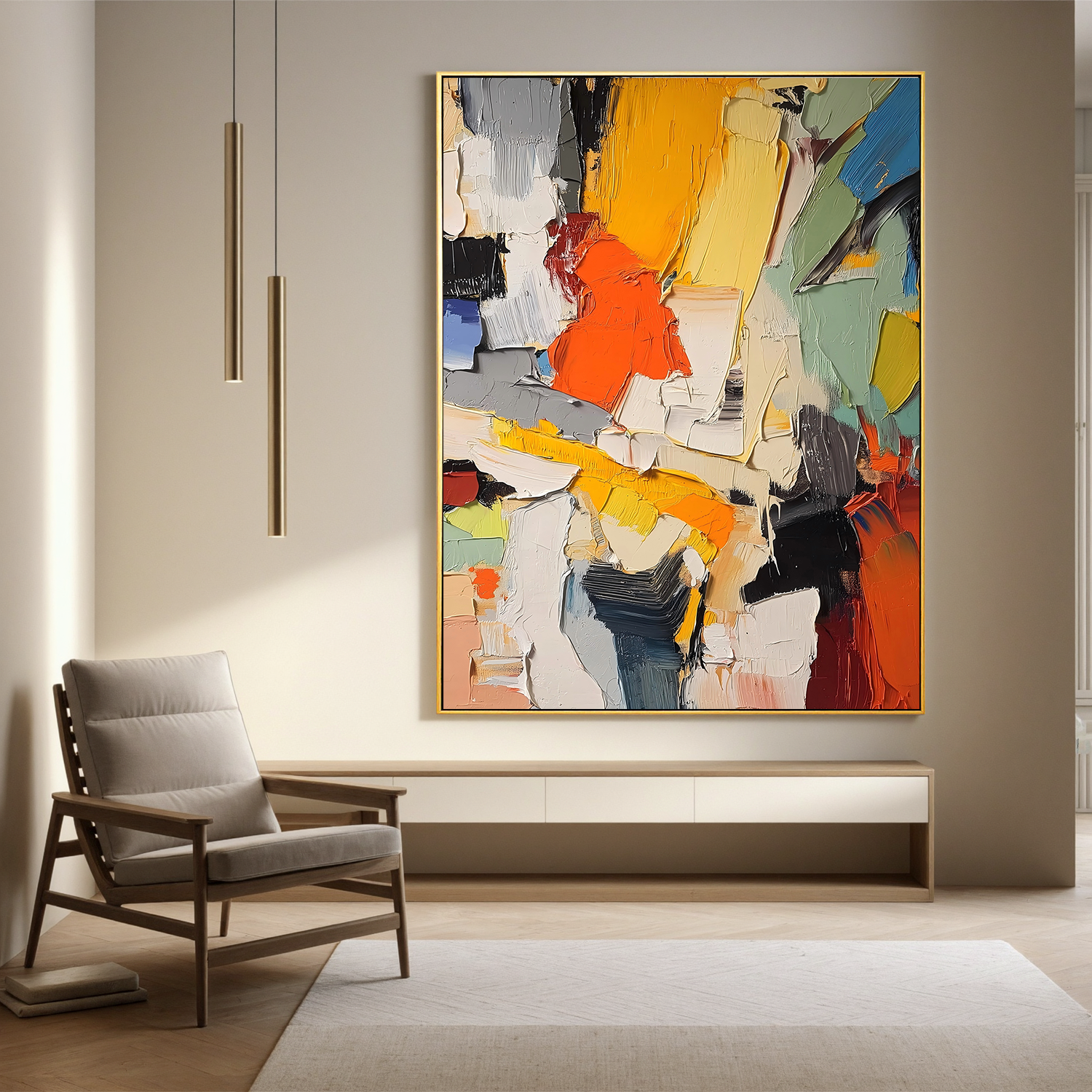 Plaster-texture-art #ZY 371