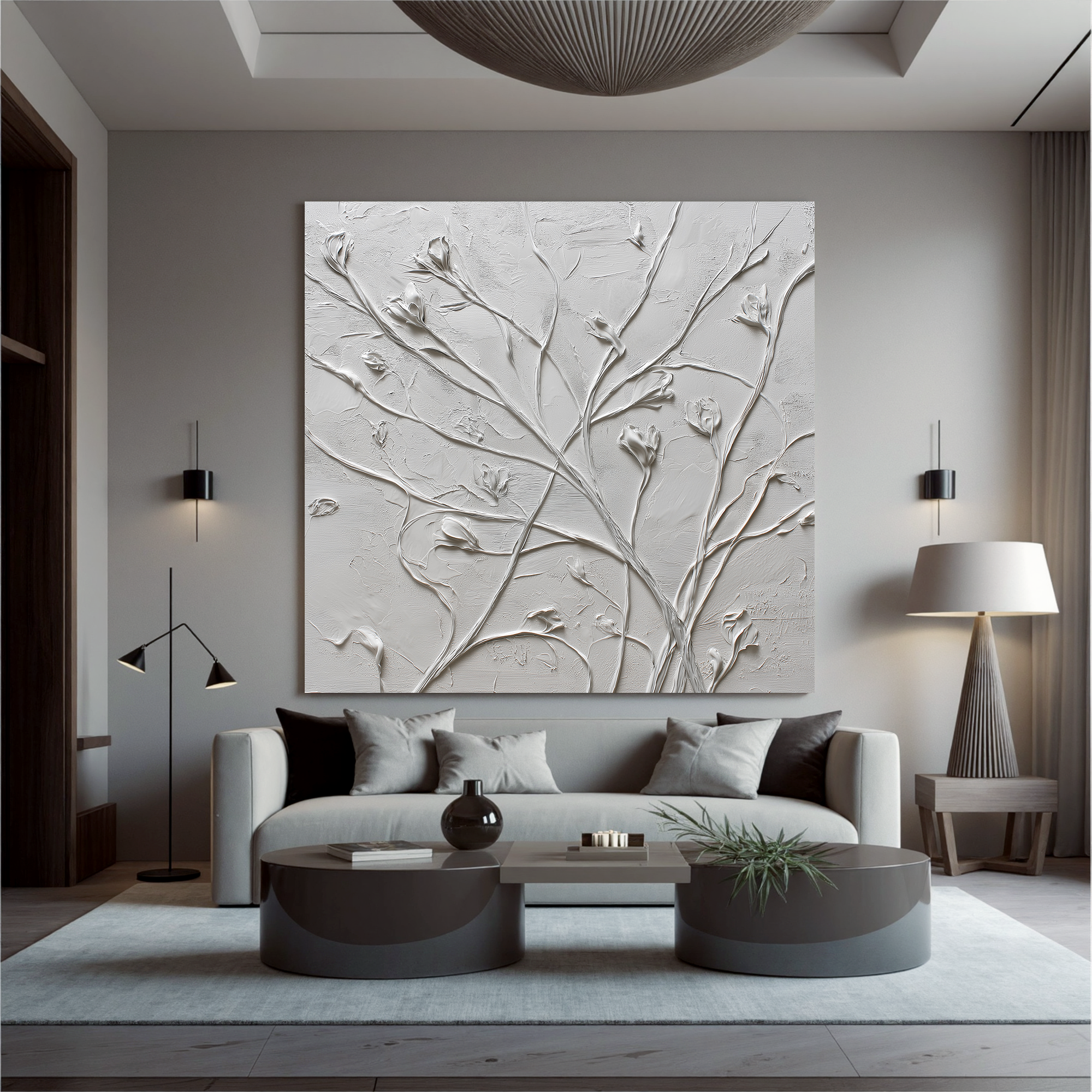 Plaster-art-texture-painting Art #ZY047