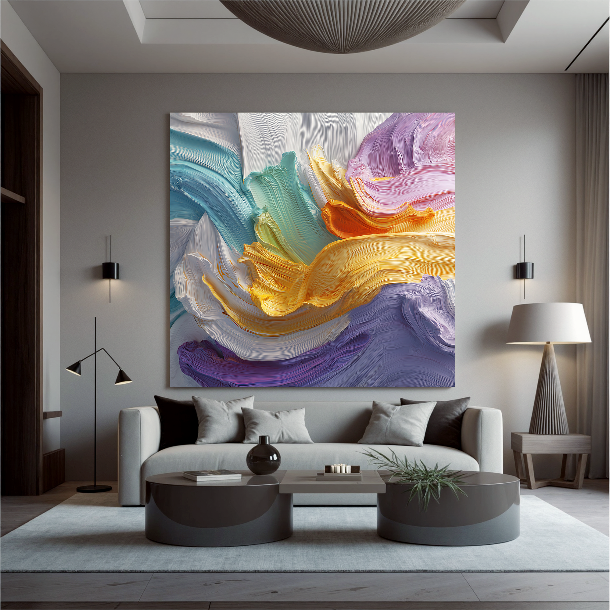Colorful-painting Art #ZY071