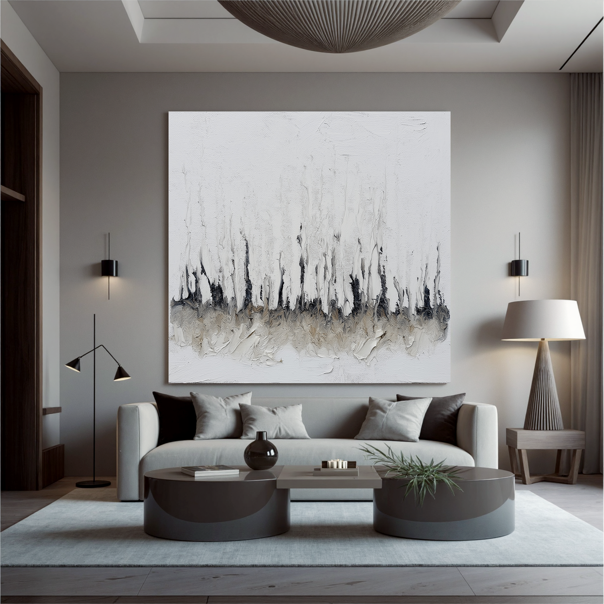 Plaster-art-texture-painting Art #ZY048