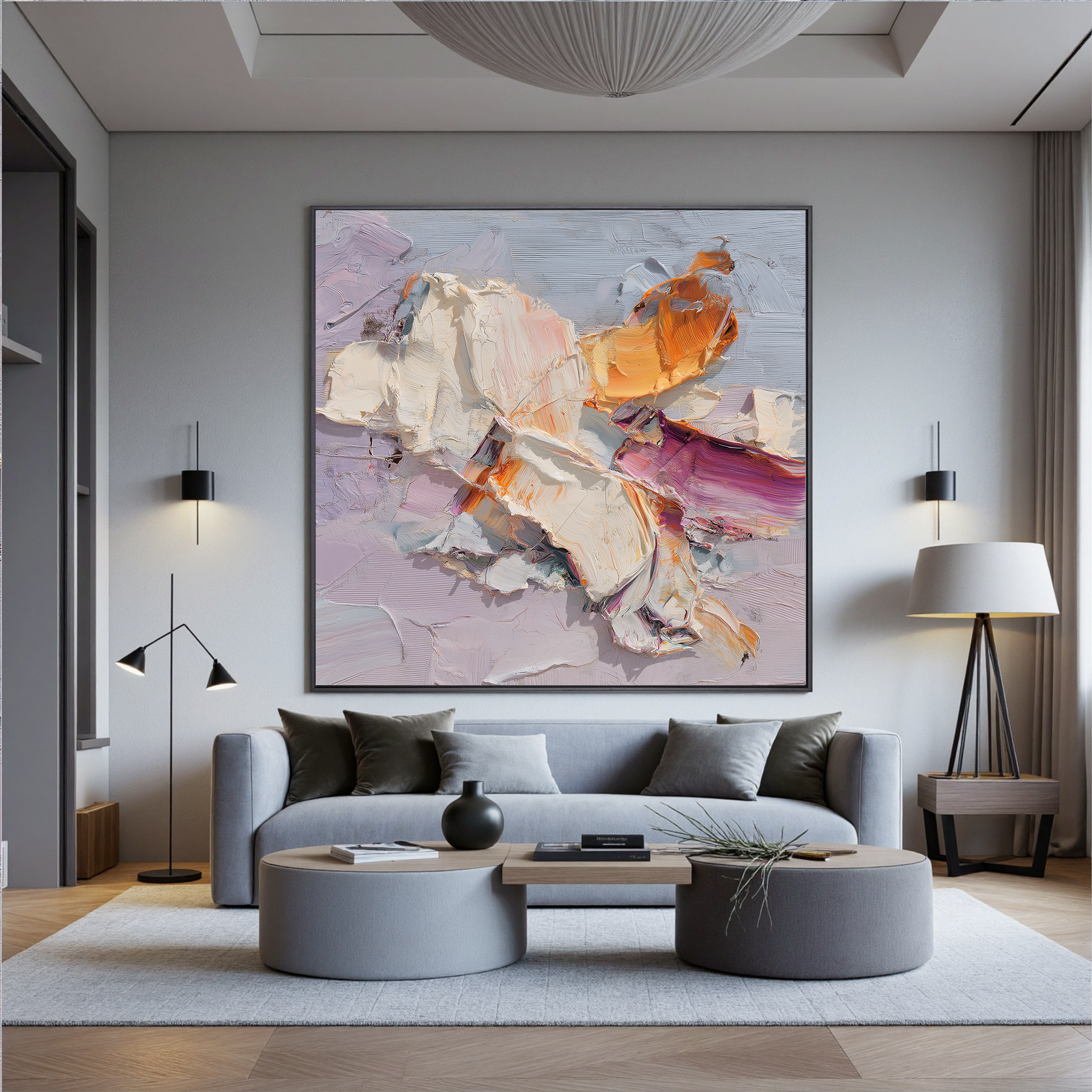 Plaster-art-texture-painting Art #ZY239