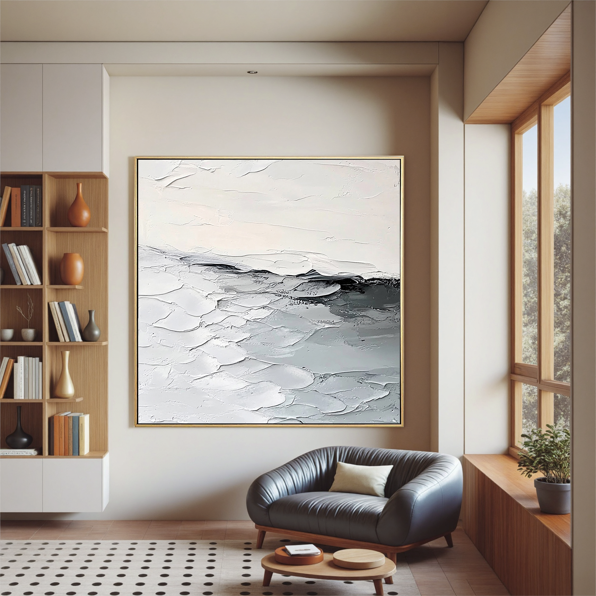 Plaster-art-texture-painting Art #ZY028