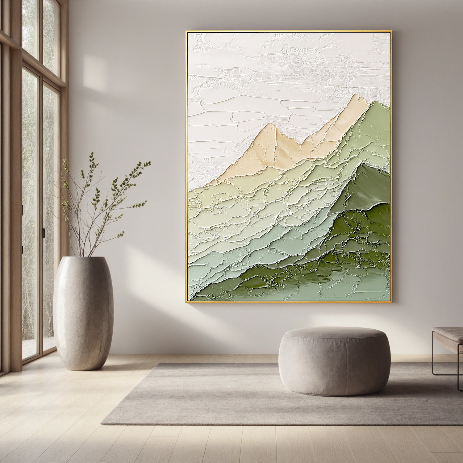 Mountains-valley Art #ZY 430