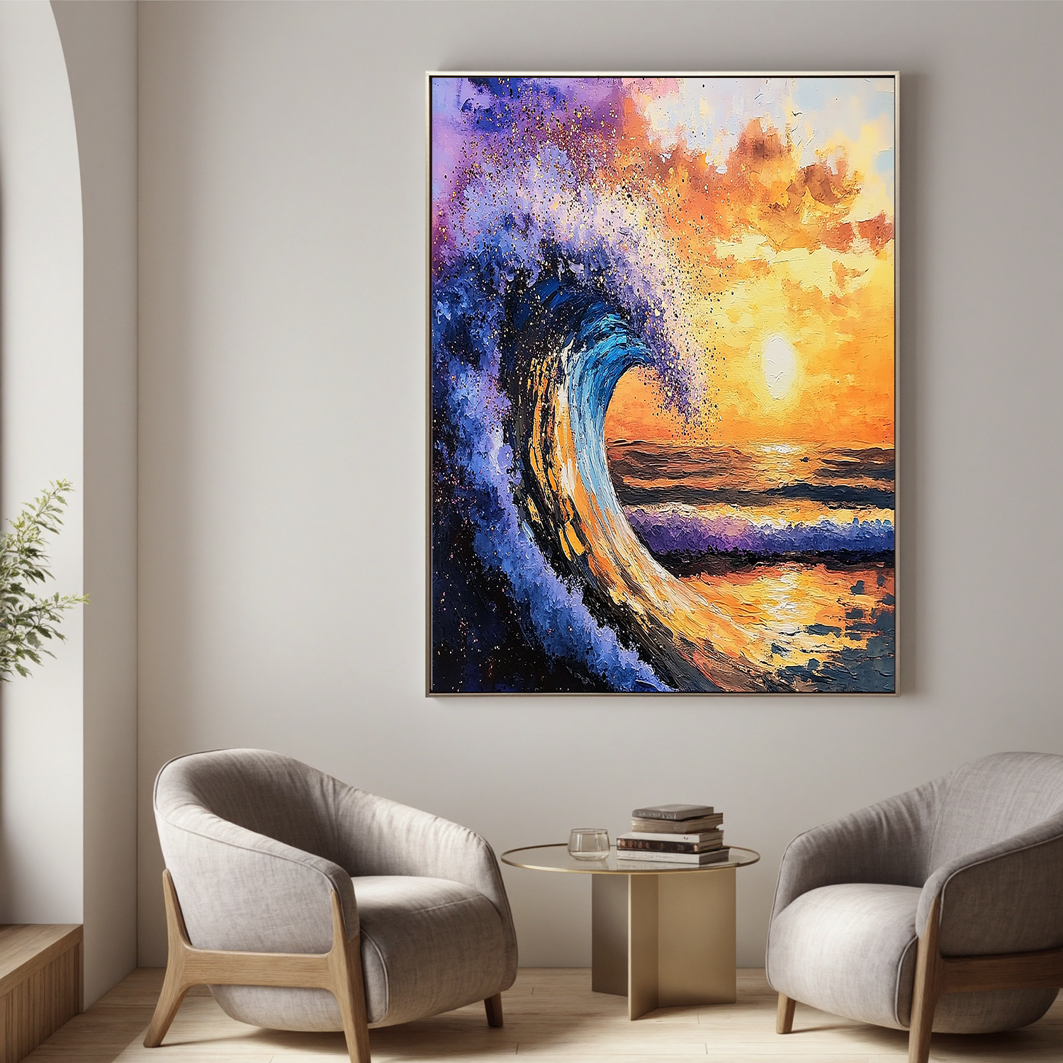 Ocean-sky Art #ZY 619