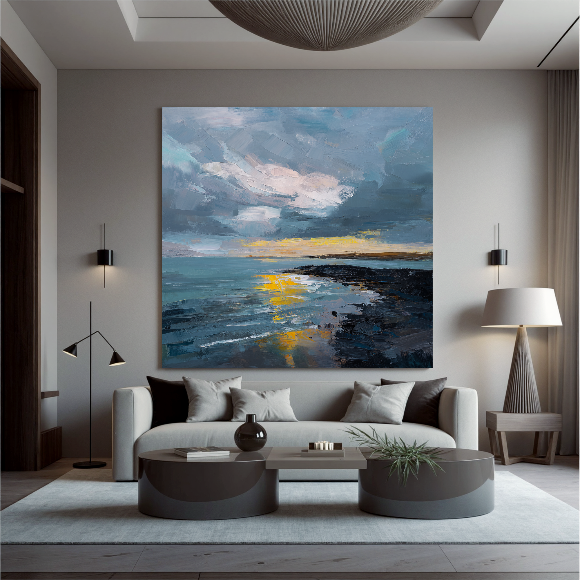 Ocean & Sky Art #ZY024