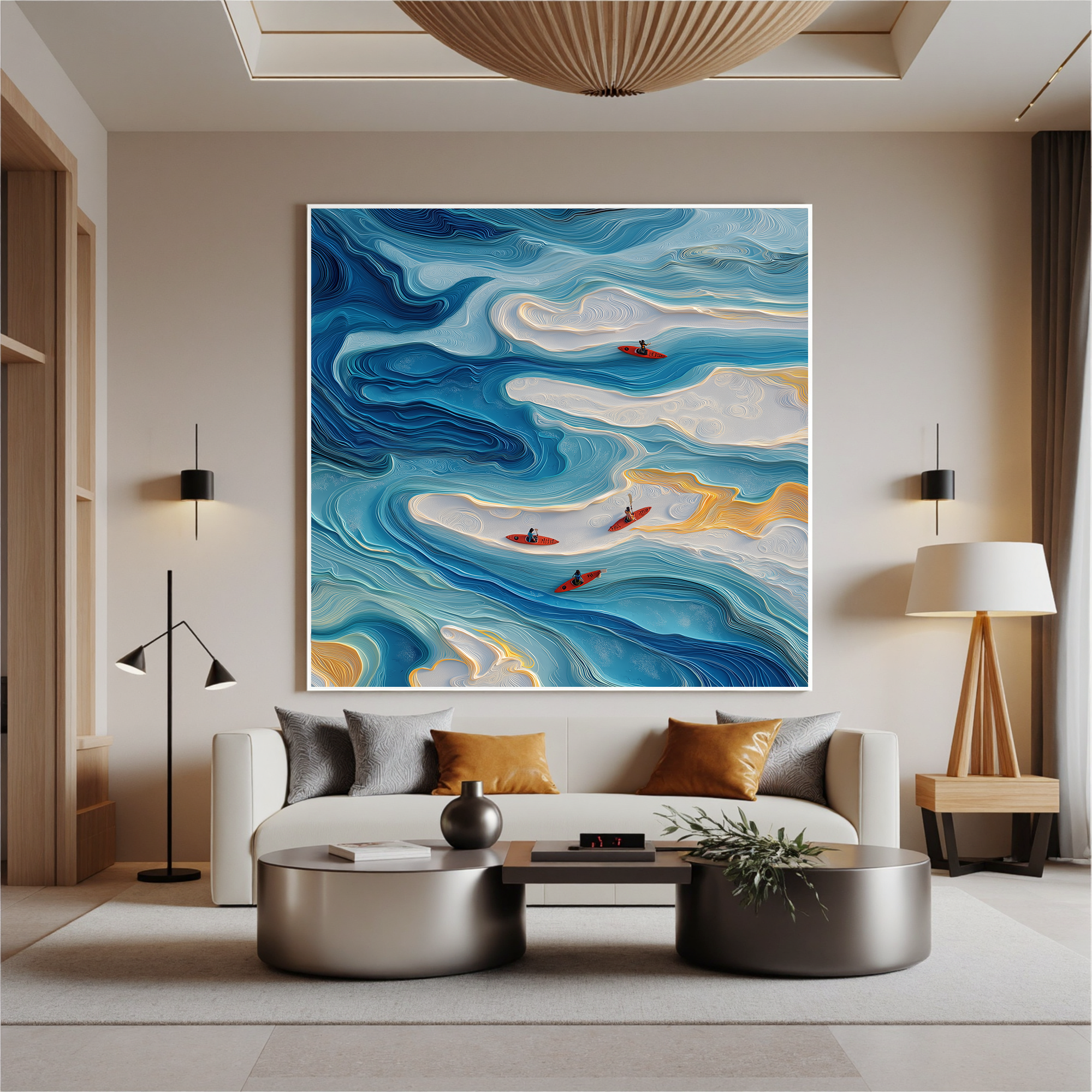 Ocean & Sky Art #ZY093