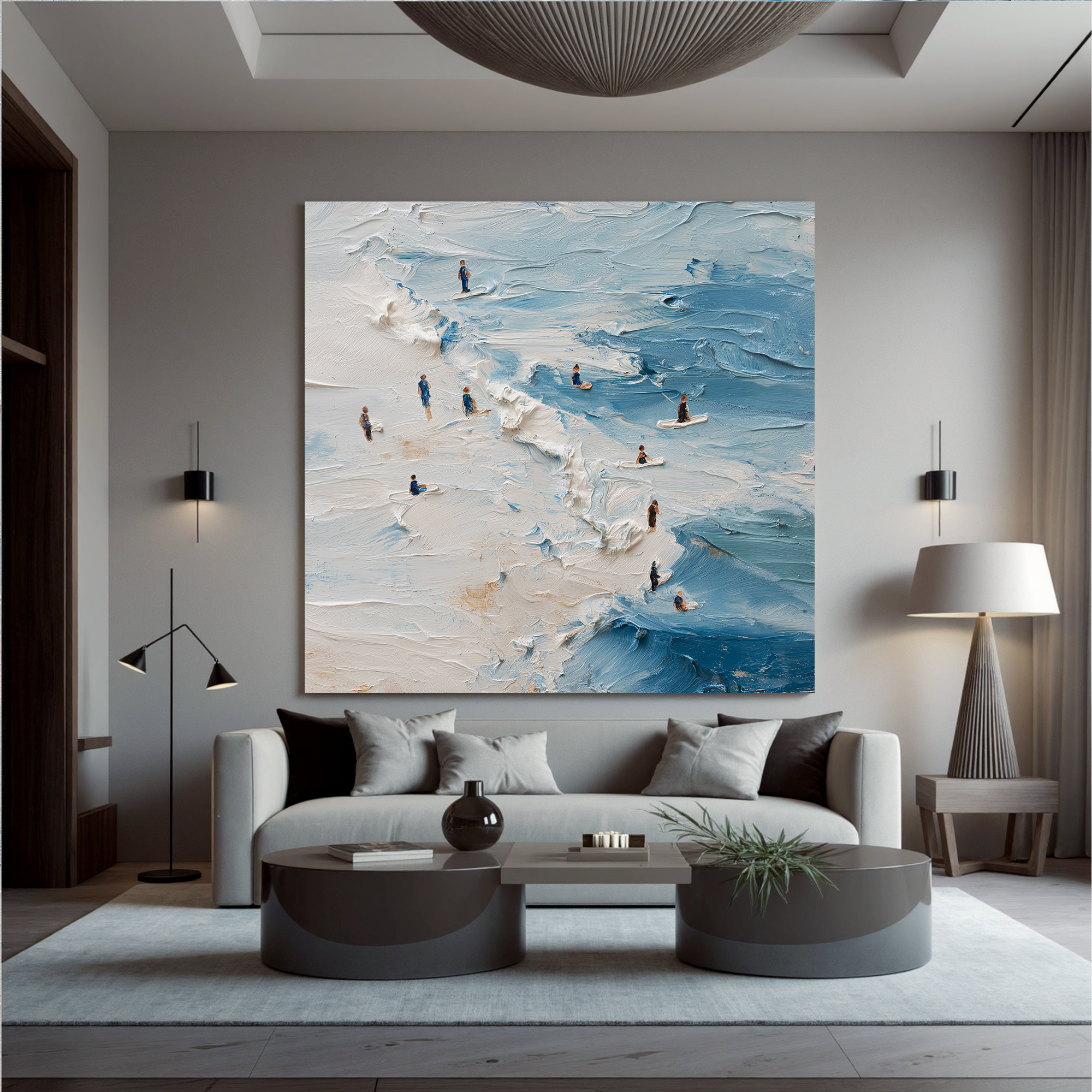 Ocean & Sky Art #ZY156