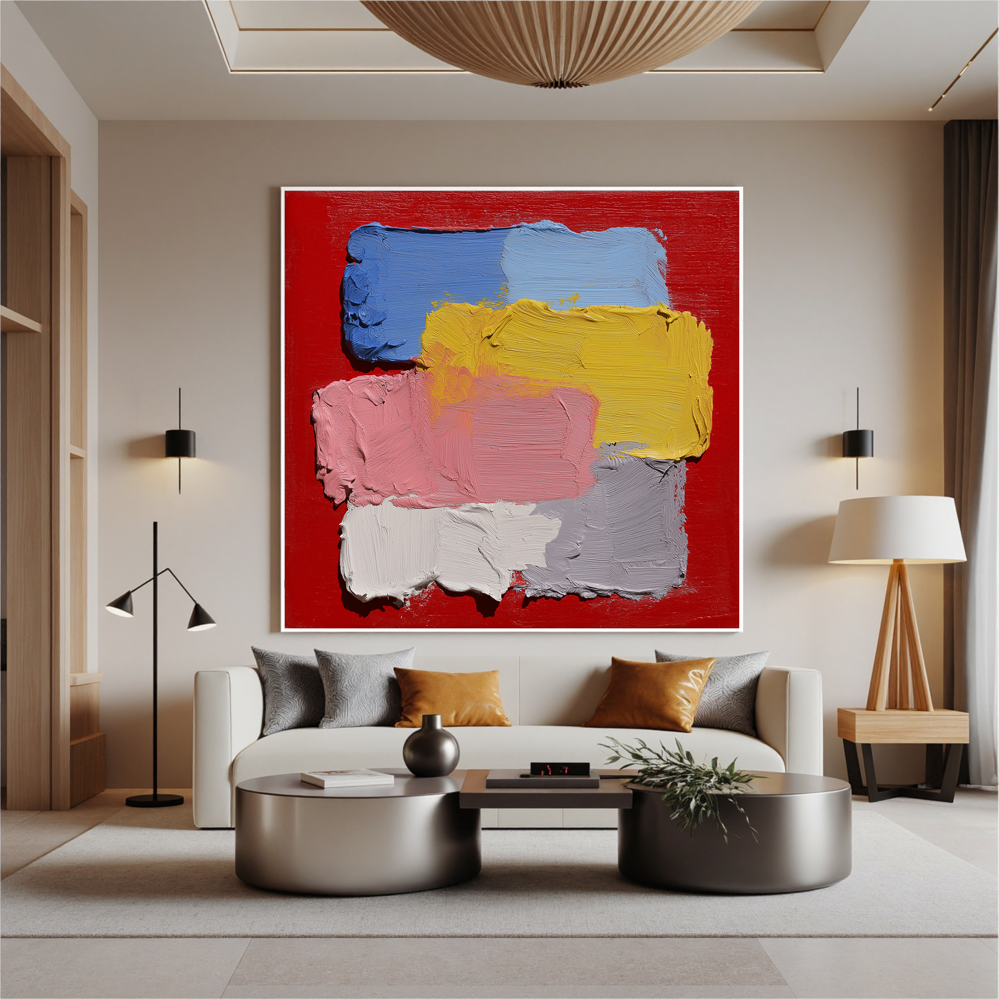 Plaster-art-texture-painting Art #ZY009