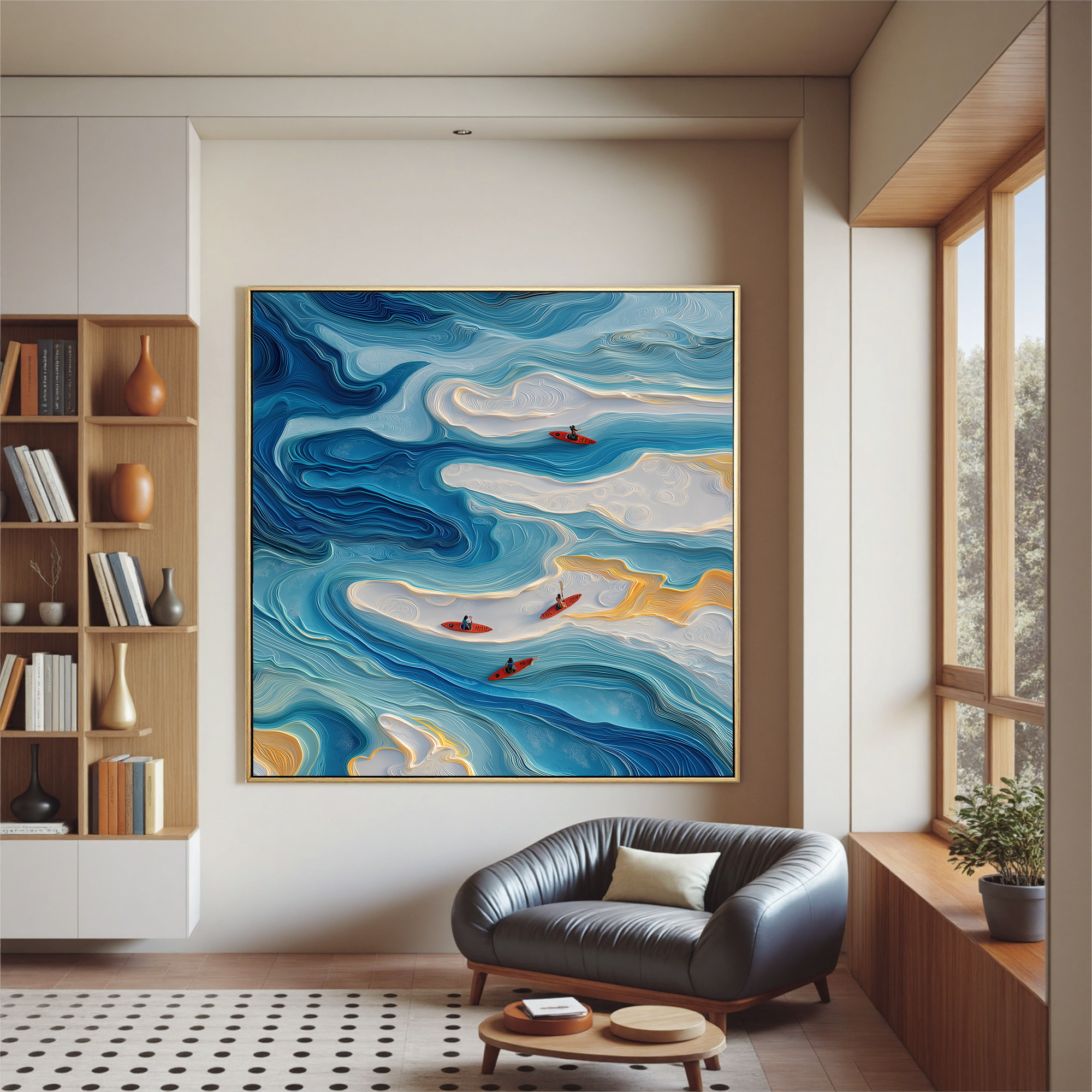 Ocean & Sky Art #ZY093