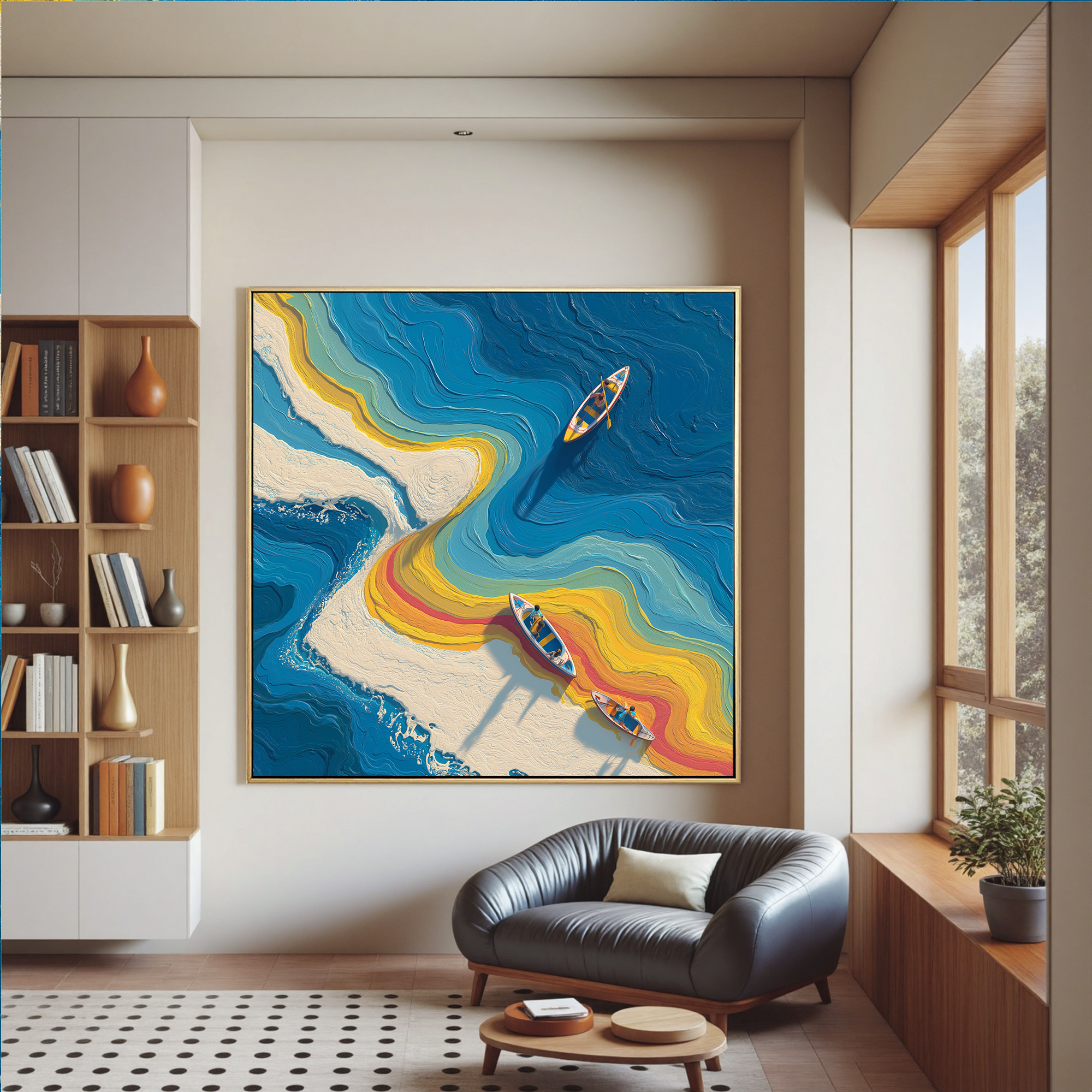 Ocean & Sky Art #ZY201