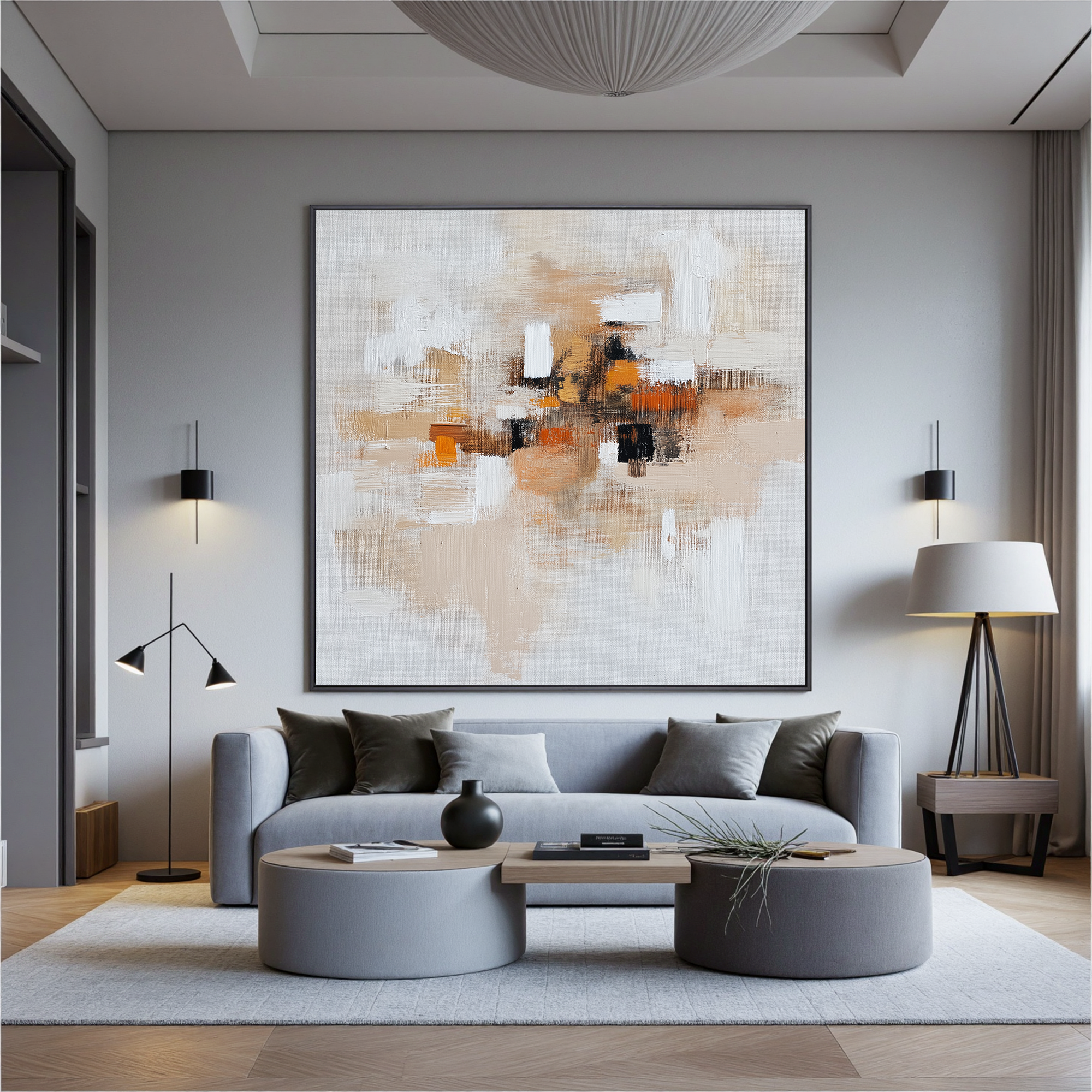 Plaster-art-texture-painting Art #ZY100