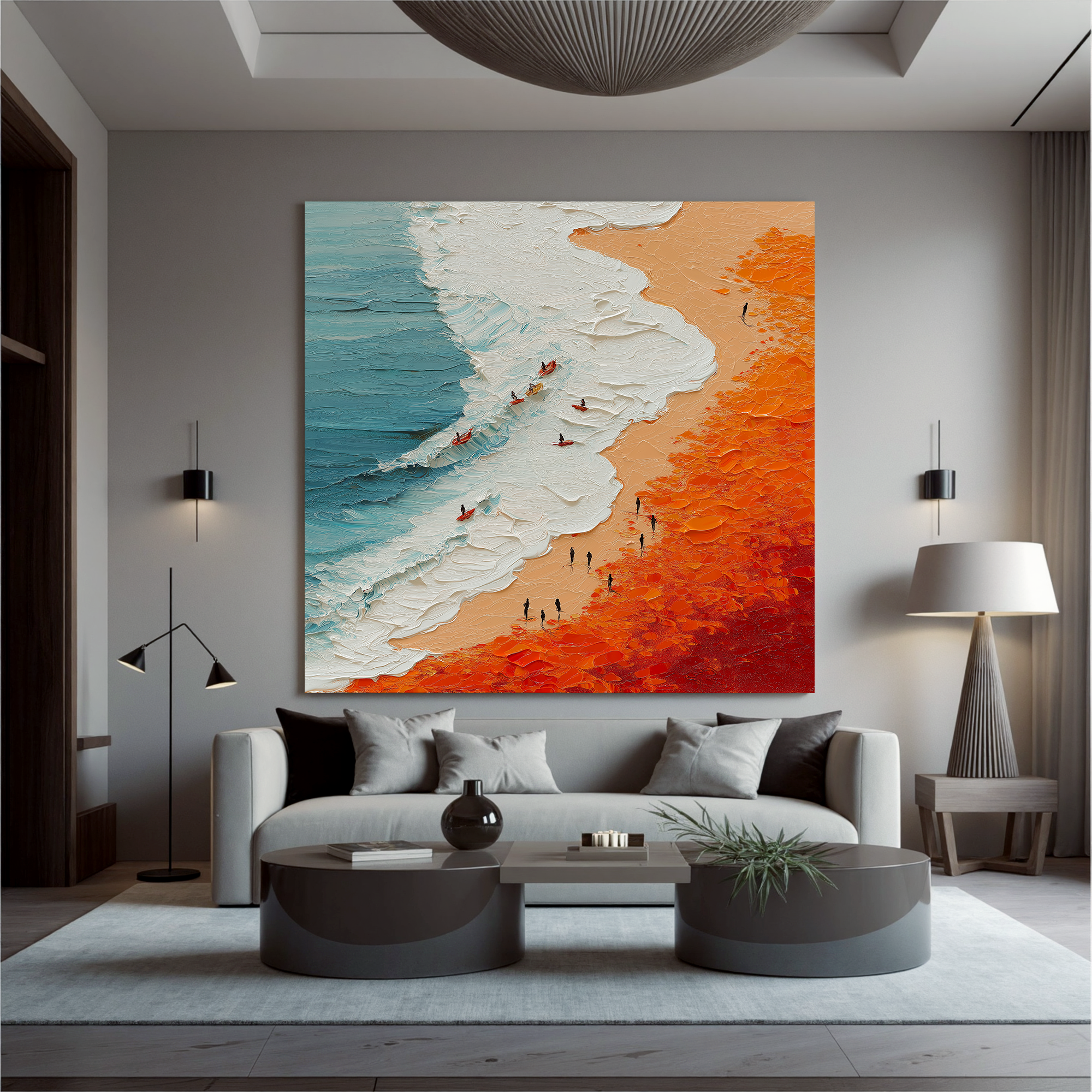 Ocean & Sky Art #ZY084