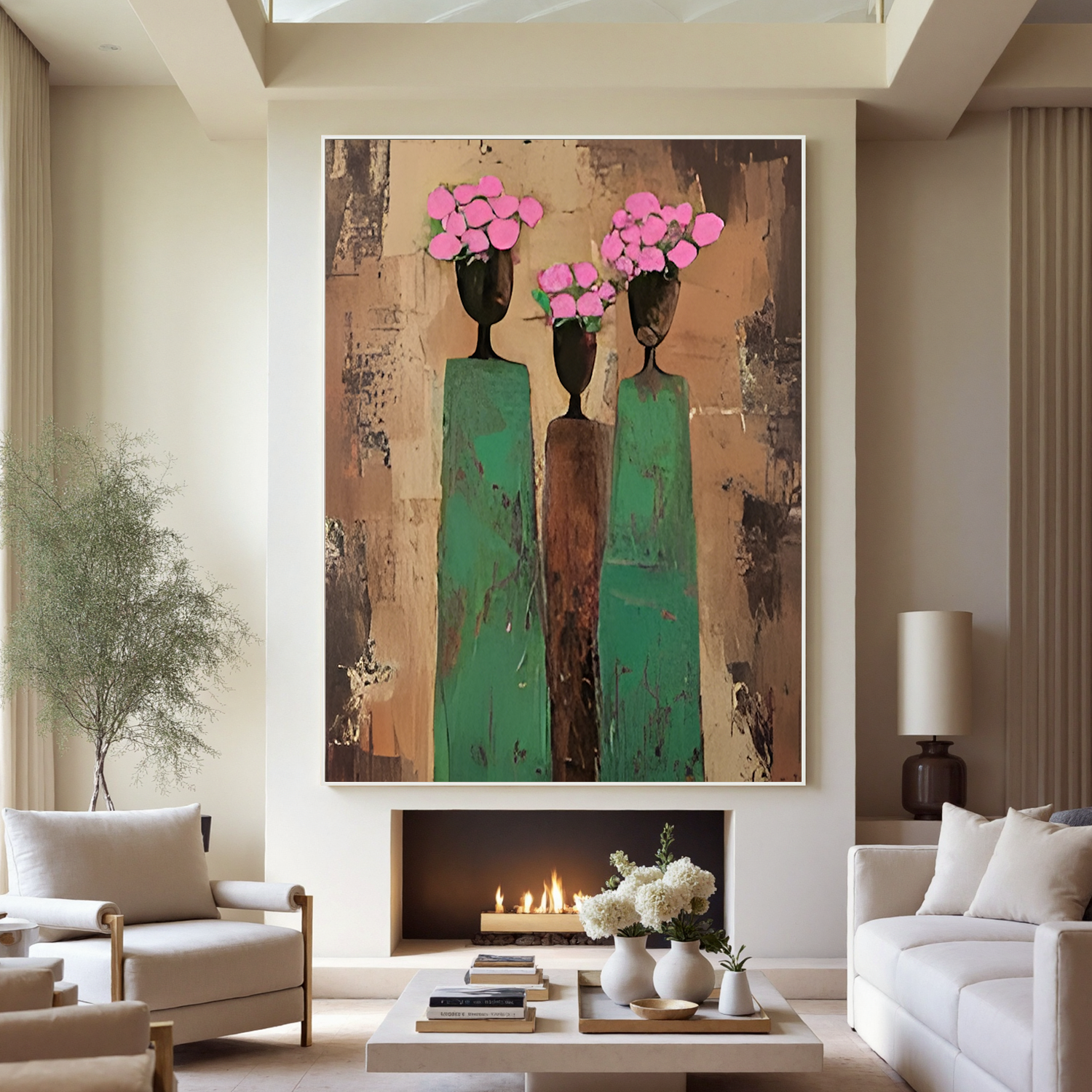 Flower-tree Art #ZY 569