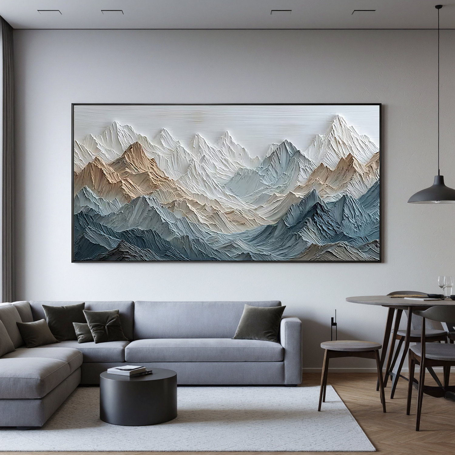 Mountains-valley-art #ZY 669