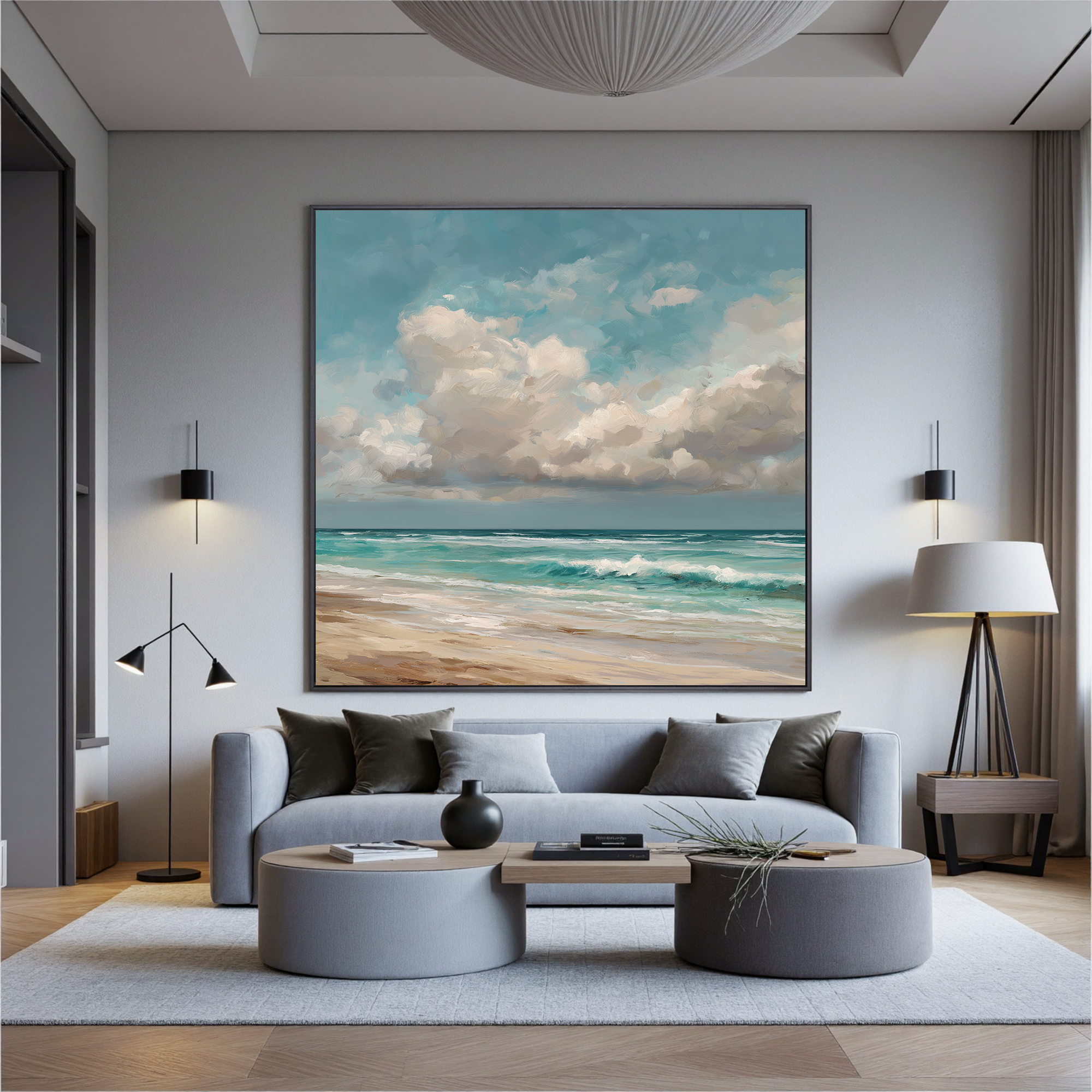 Ocean & Sky Art #ZY022