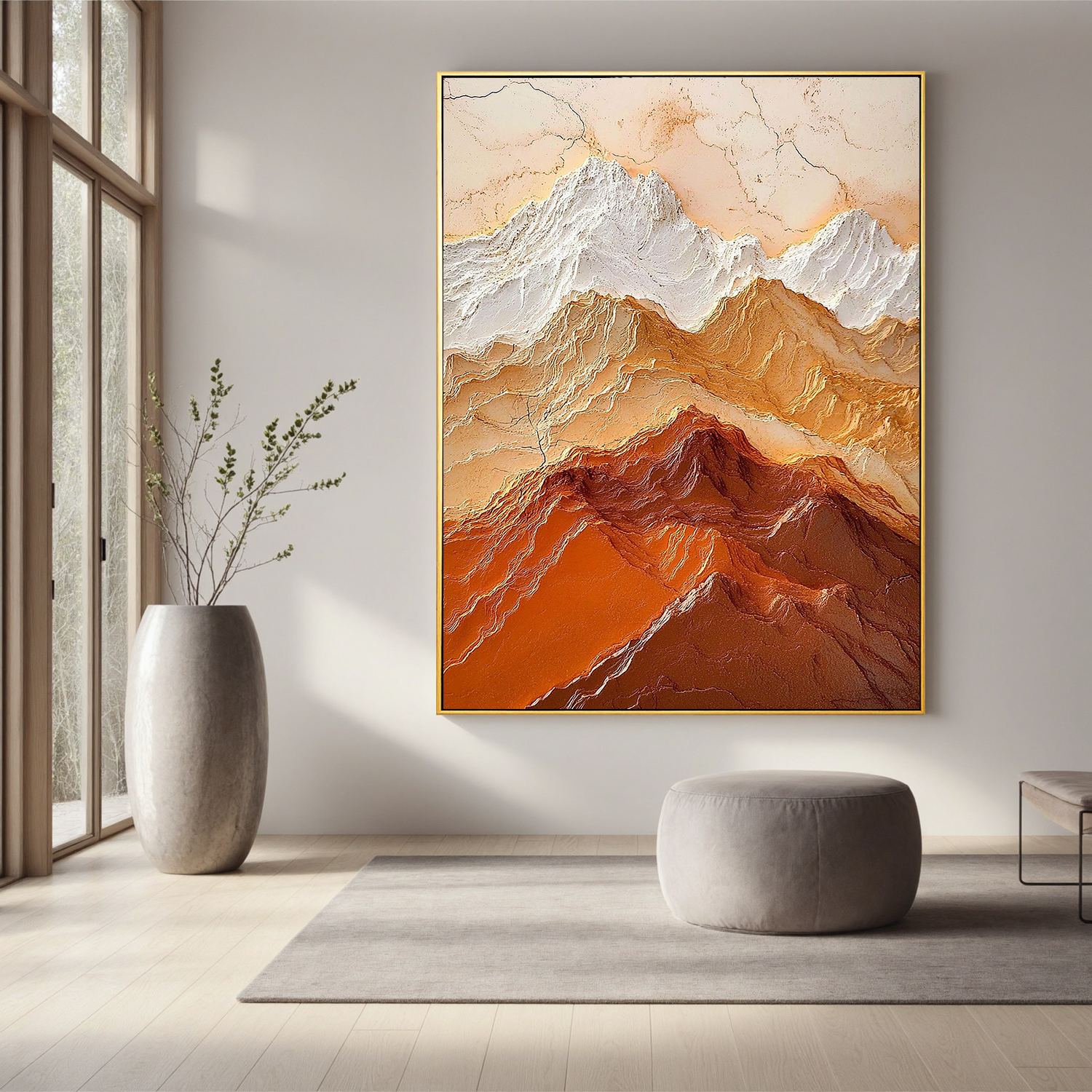 Mountains-valley Art #ZY 462