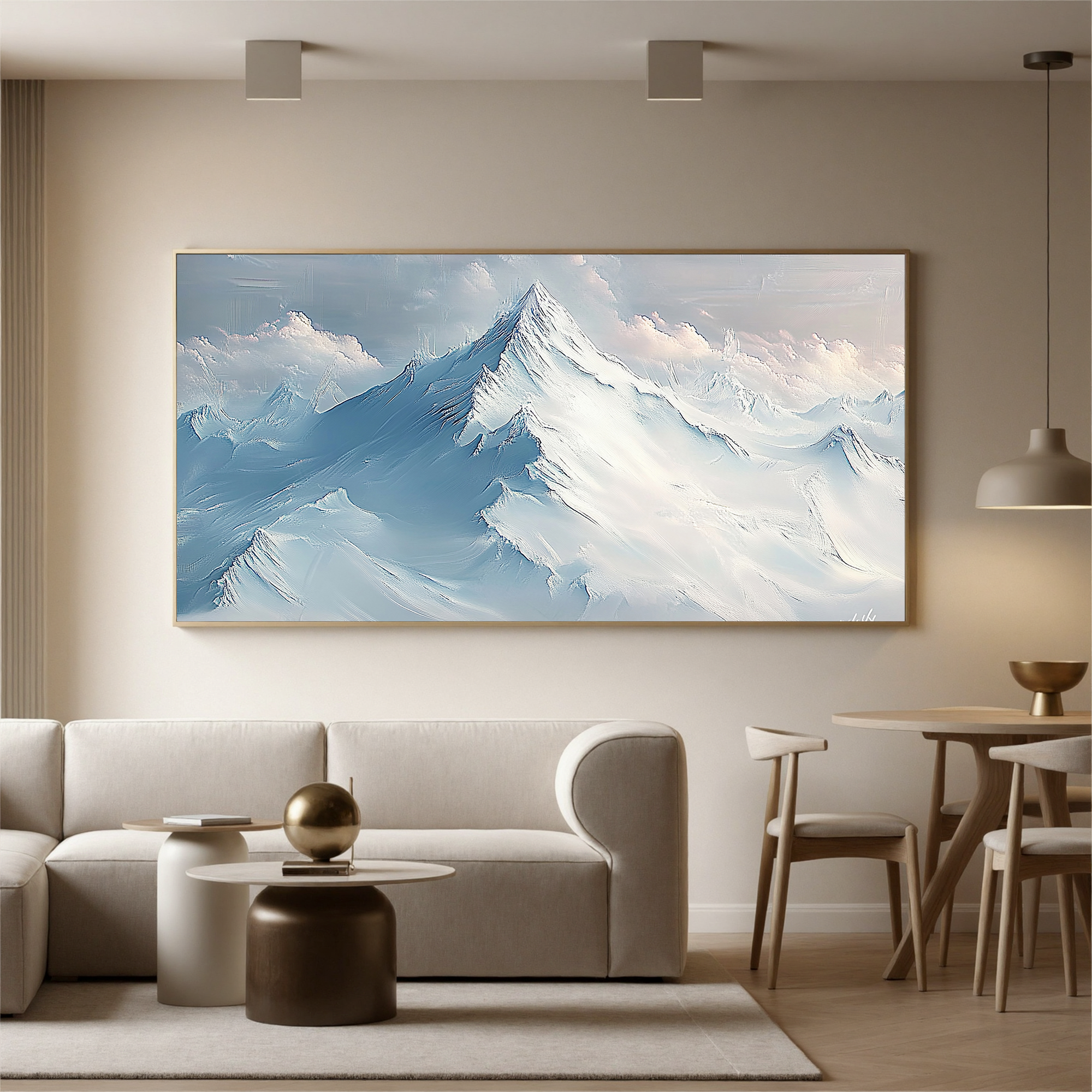 Mountains-valley Art #ZY 512